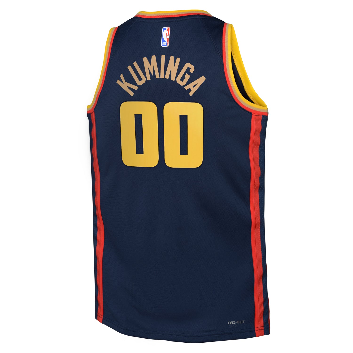 Gs Warriors Kuminga City Edition Jersey (Big Kid)