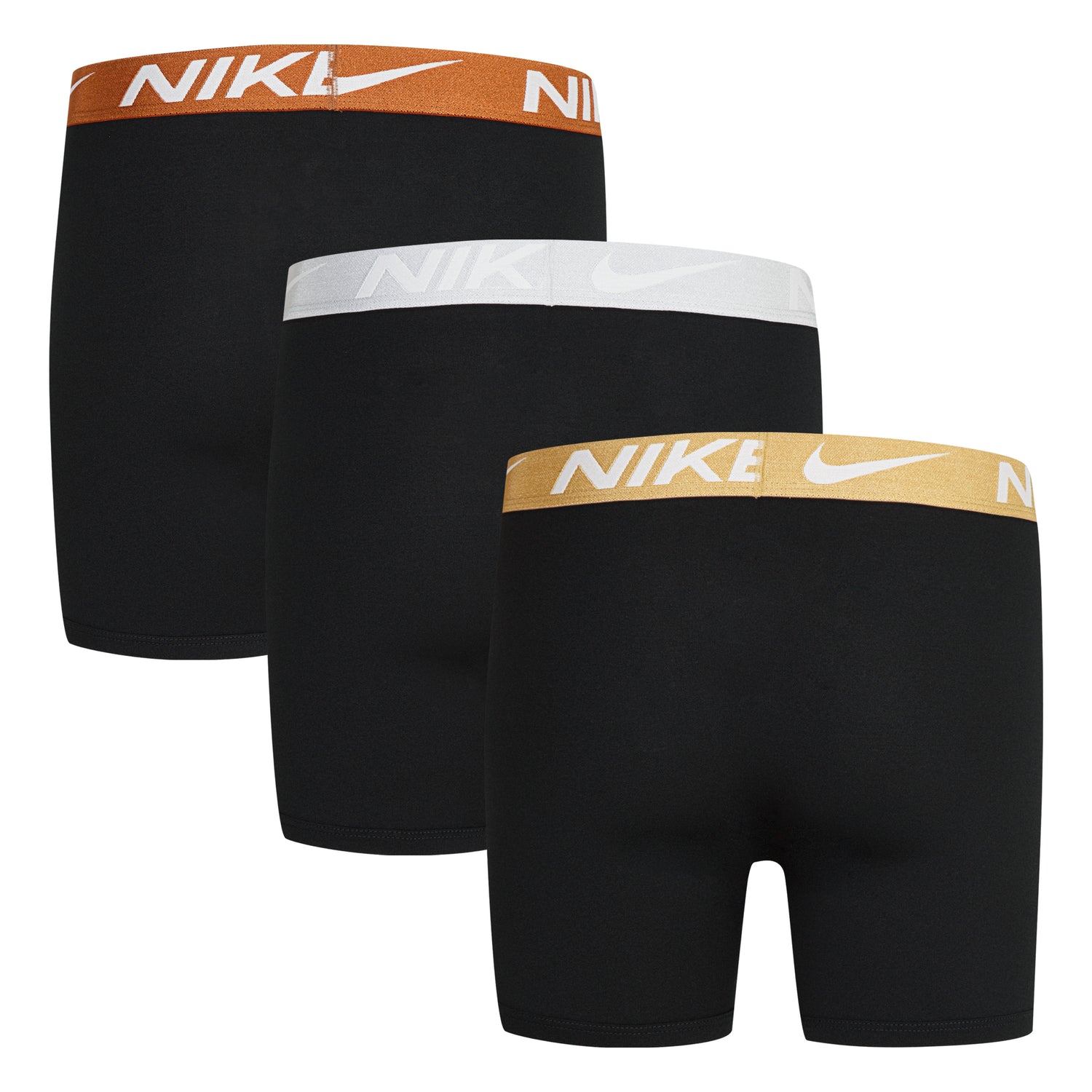 Metallic Boxer Briefs 3 Pack (Big Kid)