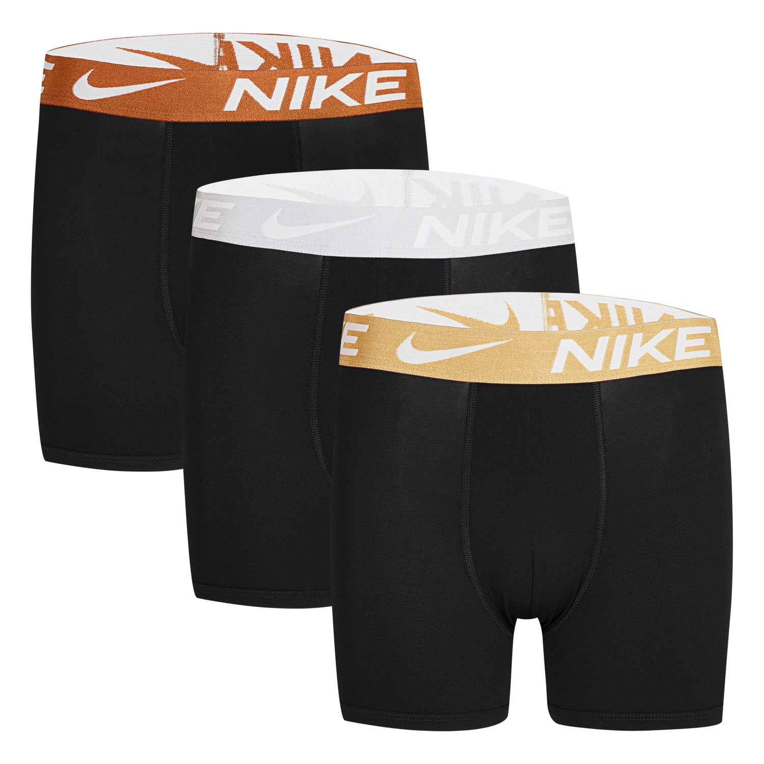 Metallic Boxer Briefs 3 Pack (Big Kid)