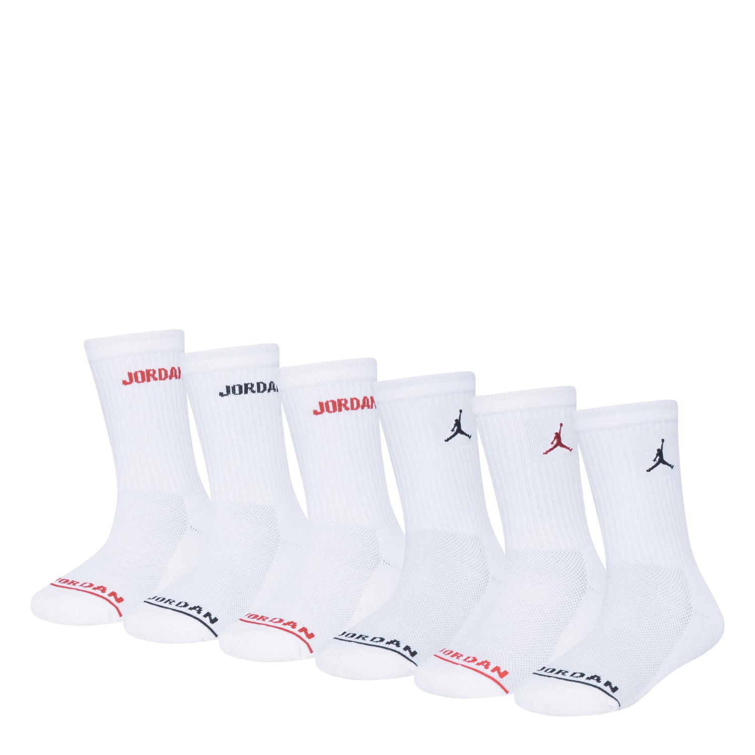 Legend Crew Socks 6 Pack (9-11)