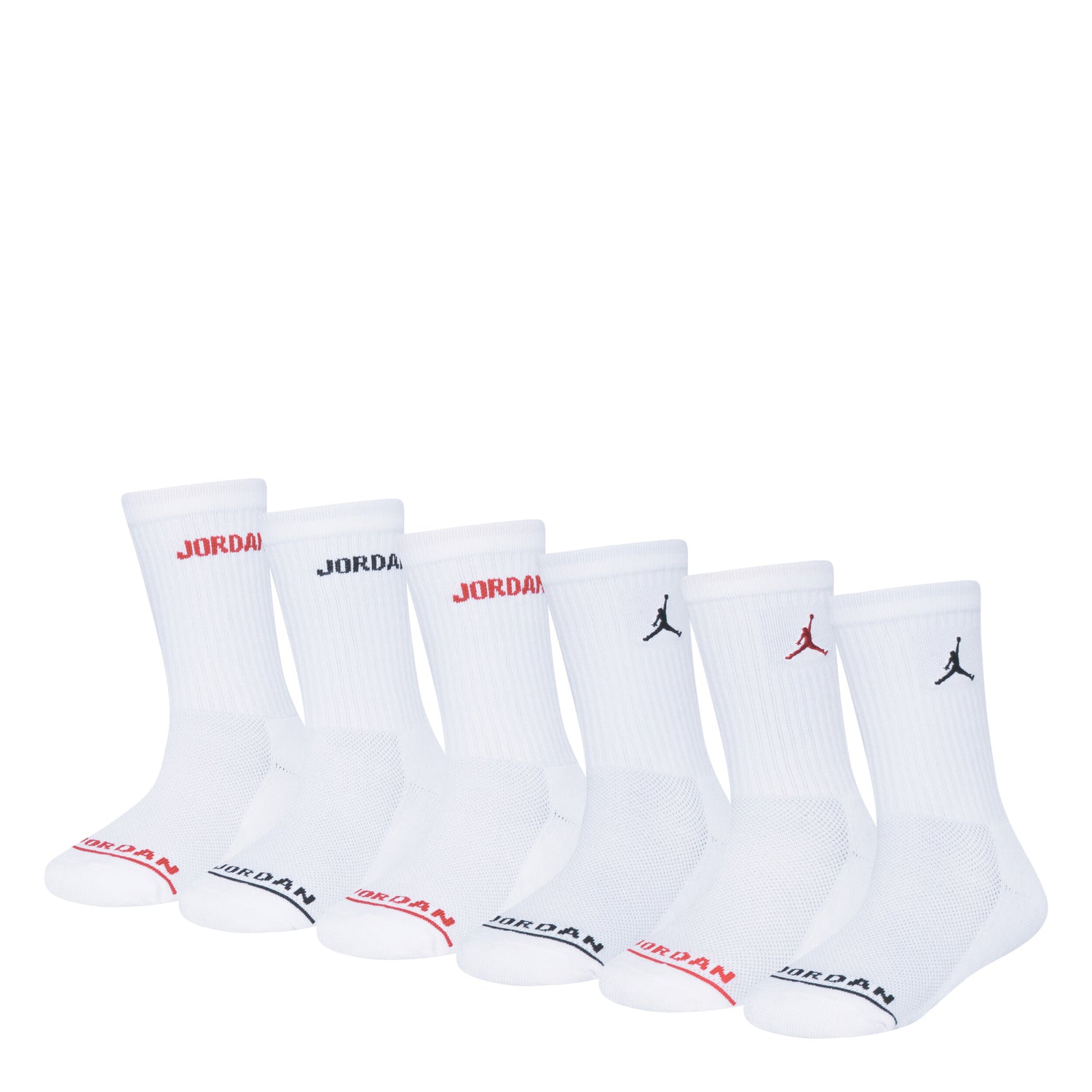 Legend Crew Socks 6-Pack (5-7)