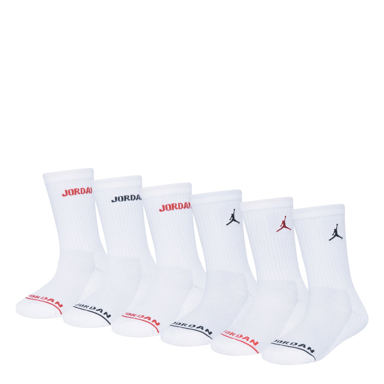 Legend Crew Socks 6-Pack (7-9)