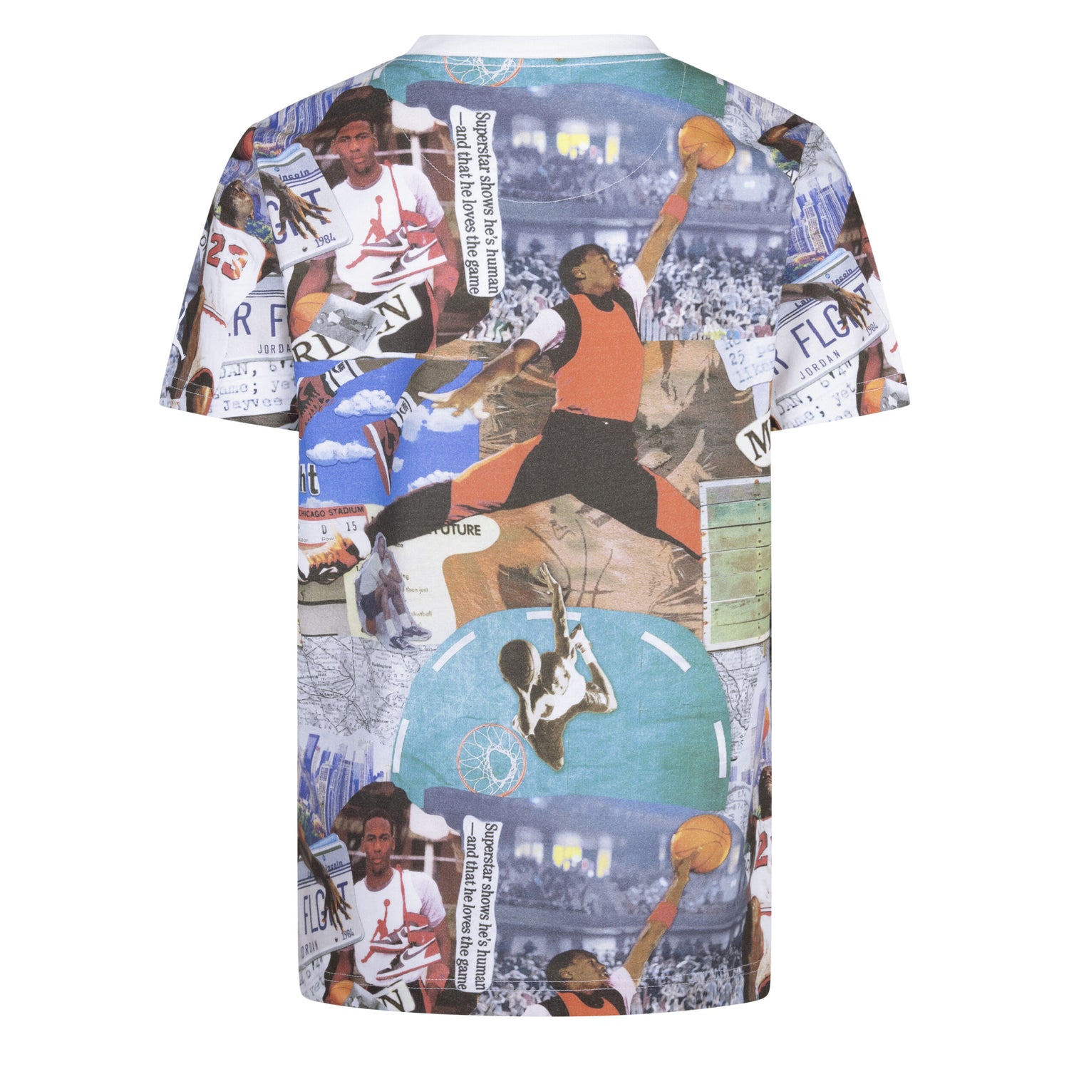 Mj Brooklyn Collage Short Sleeve Tee (Big Kid)