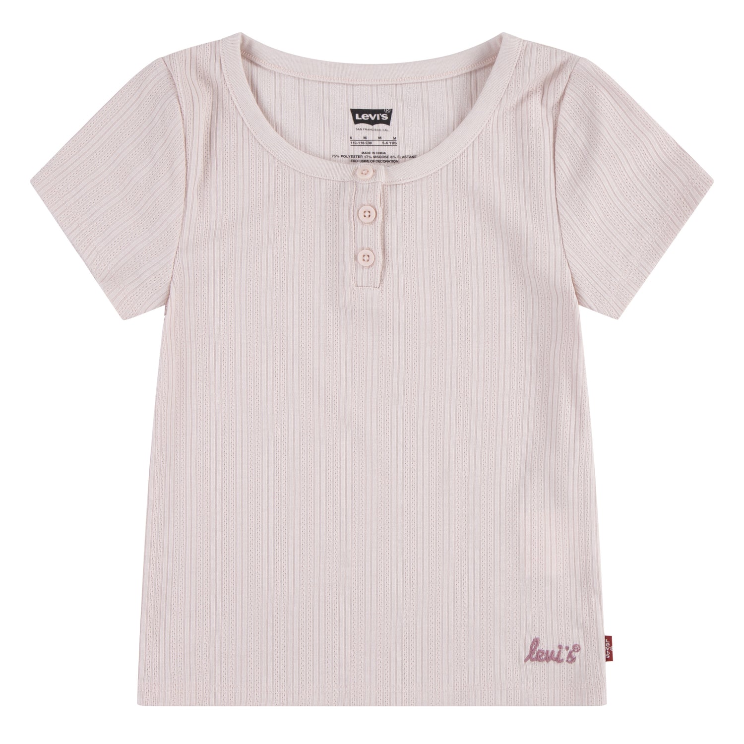 Ribbed Knit Baby Top (Little Kid)