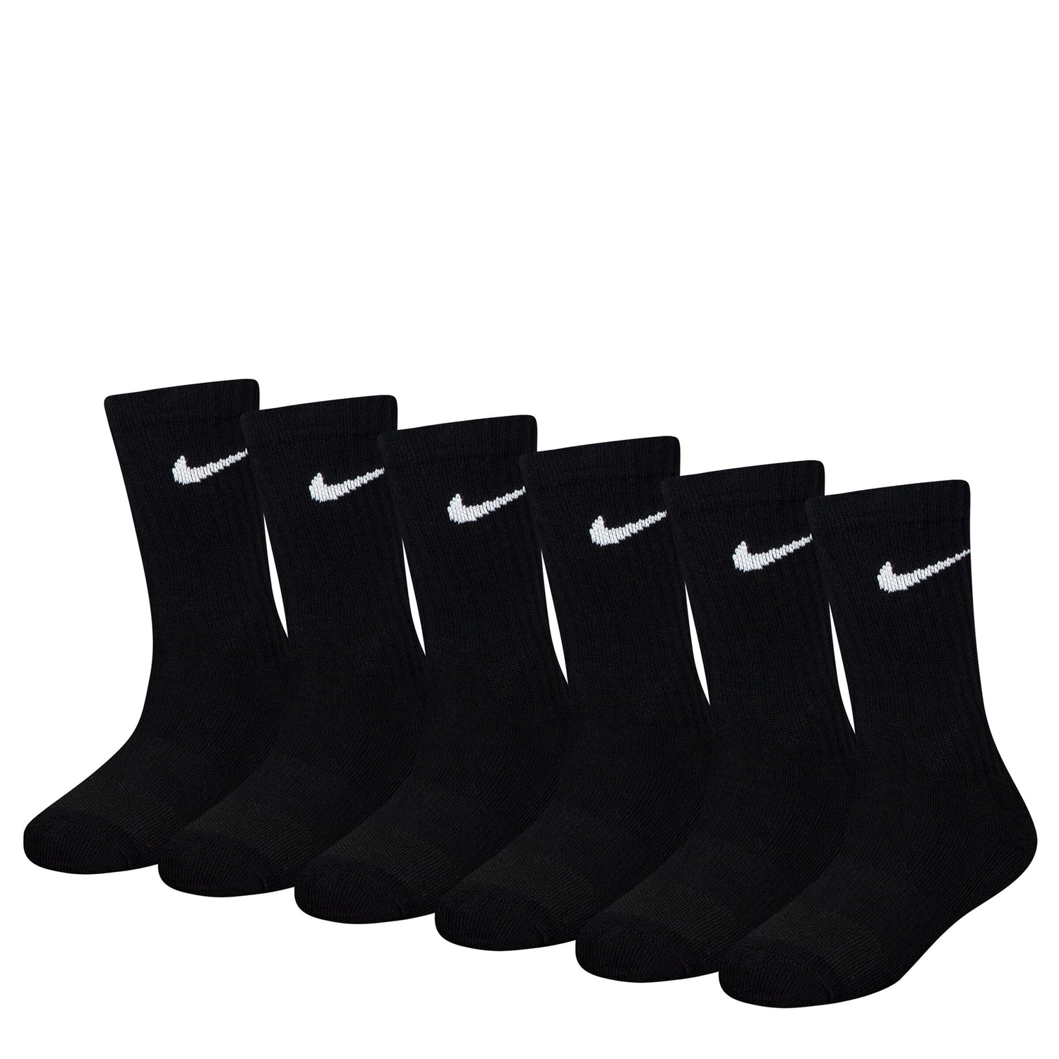 Everyday Plus Crew Socks 6 Pairs 5-7