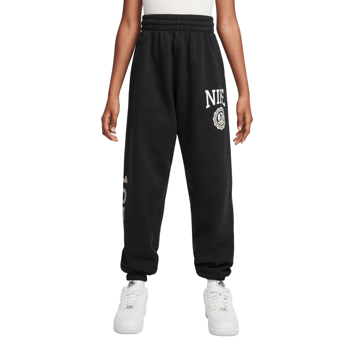 Sportswear Club Fleece Loose Pants (Big Kid)