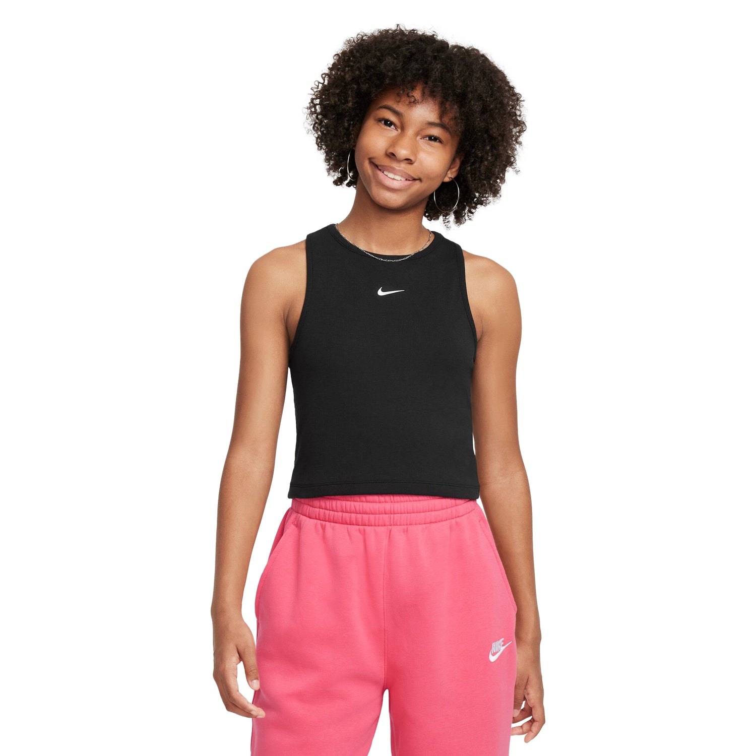 Sportswear Ribbed Tank Top (Big Kid)