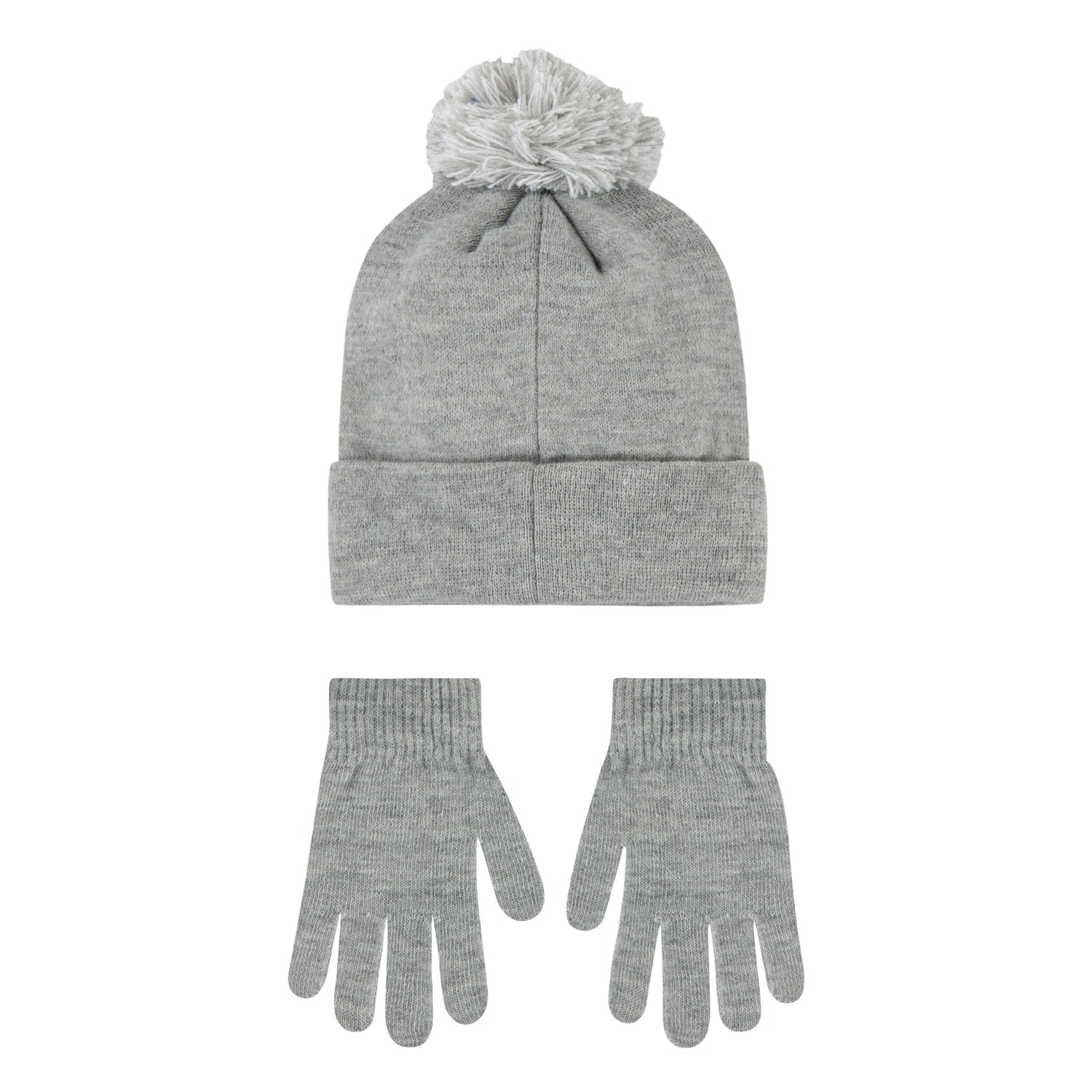 Swoosh Pom Beanie & Gloves Set (Little Kid)