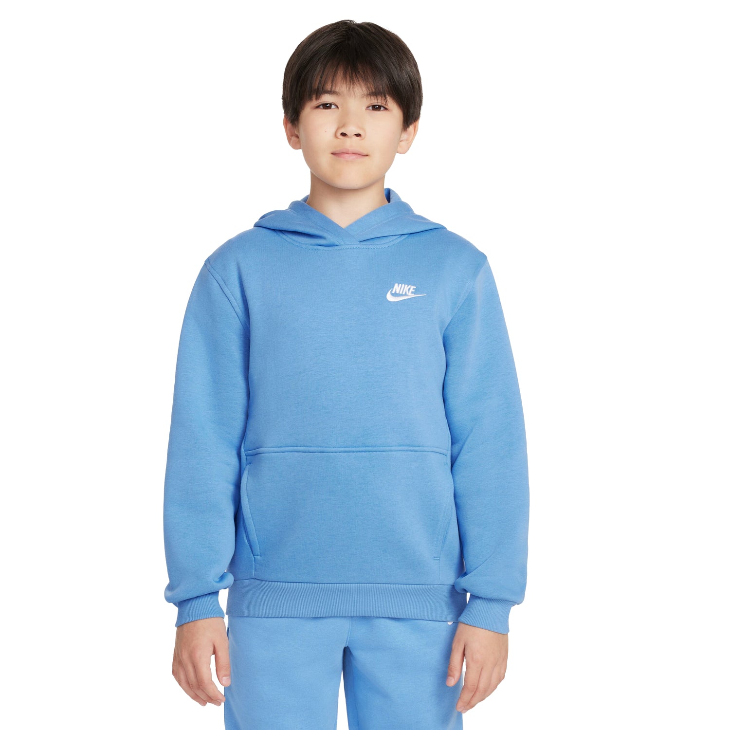 Sportswear Club Fleece Pullover Hoodie (Big Kid)