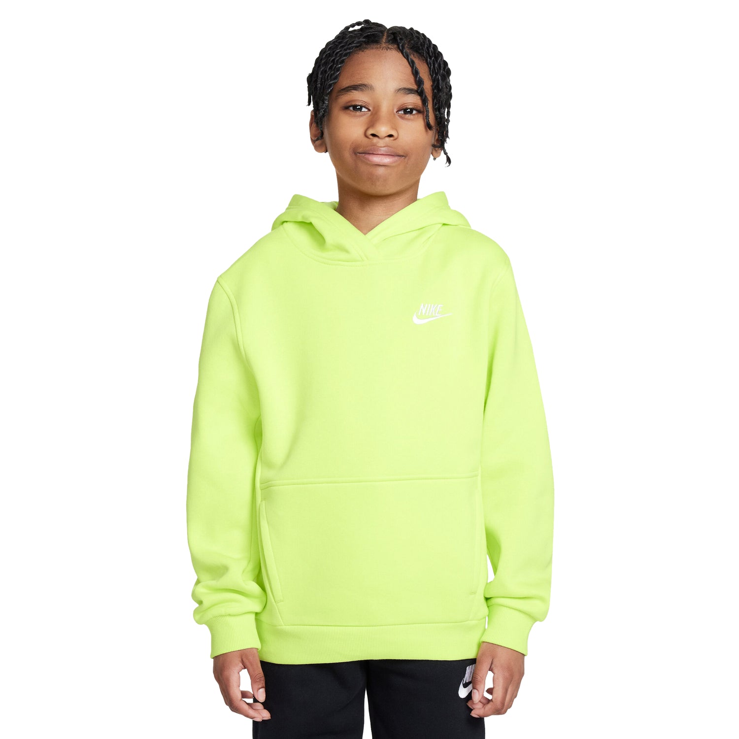 Sportswear Club Fleece Pullover Hoodie (Big Kid)