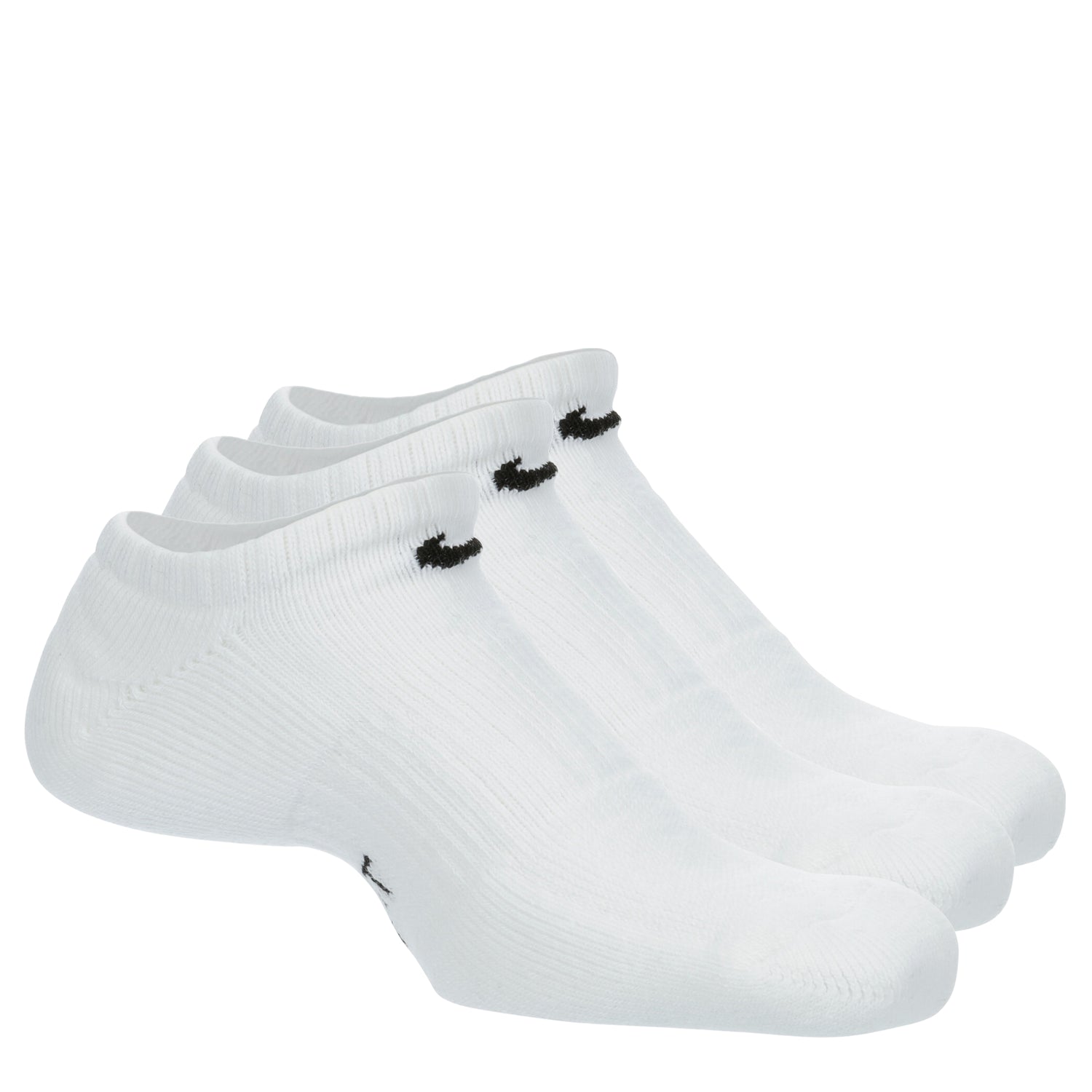 Cushioned No-Show Training Socks 3-Pack Medium