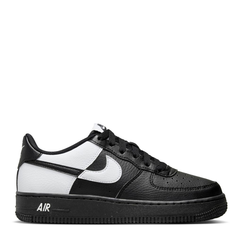 Air force half white half black best sale