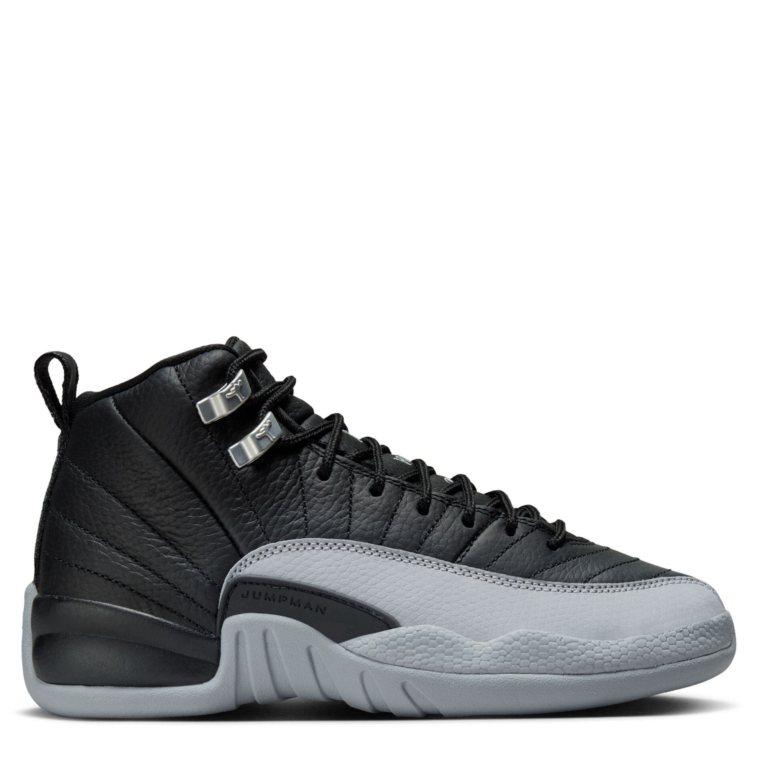 All black jordan 12 kids best sale