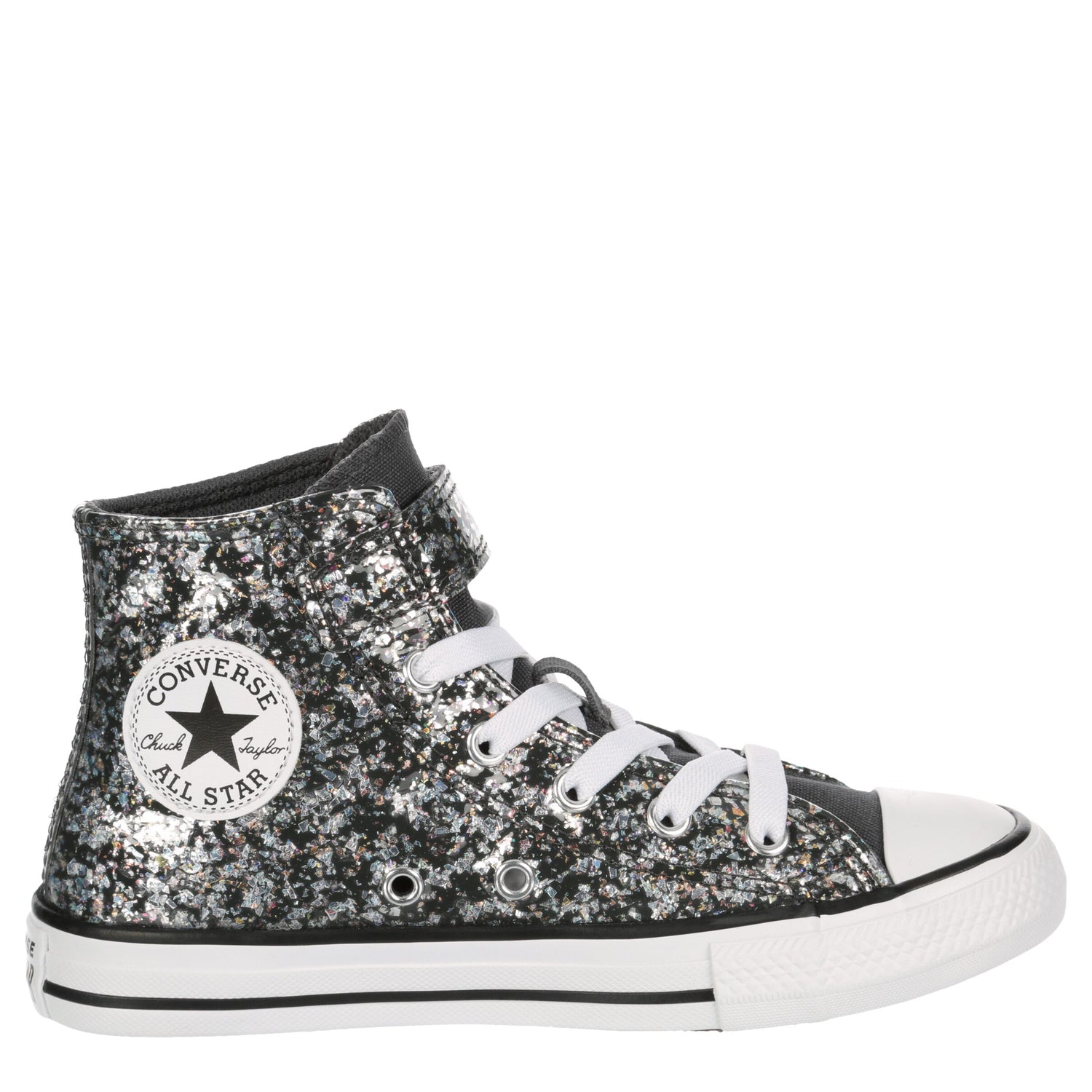 Chuck Taylor All Star Glitter Easyon (Little Kid)