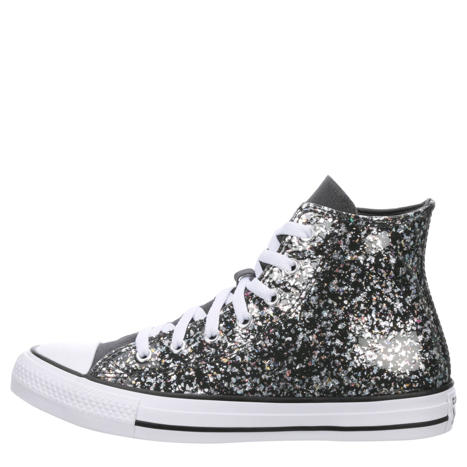 Chuck Taylor All Star Hi Glitter (Big Kid)