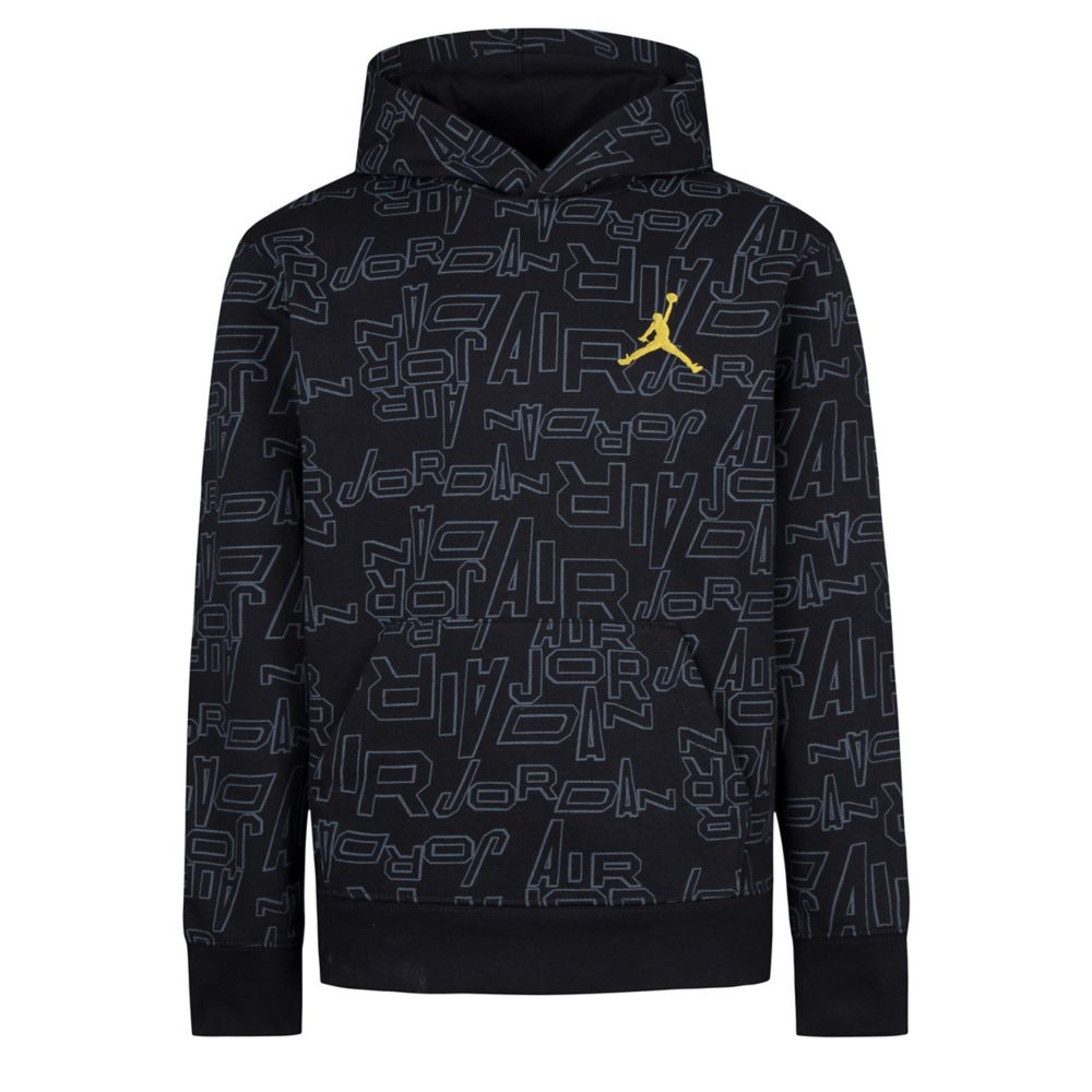 Take Flight Print Hoodie (Big Kid)