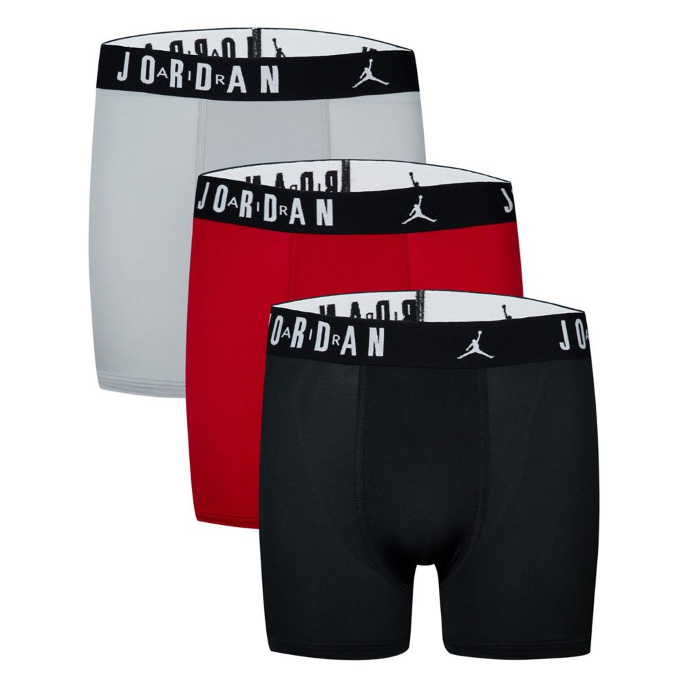 Flight Poly Core Boxer Briefs 3-Pack (Big Kid)