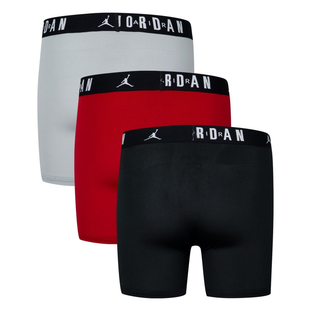 Flight Poly Core Boxer Briefs 3-Pack (Big Kid)