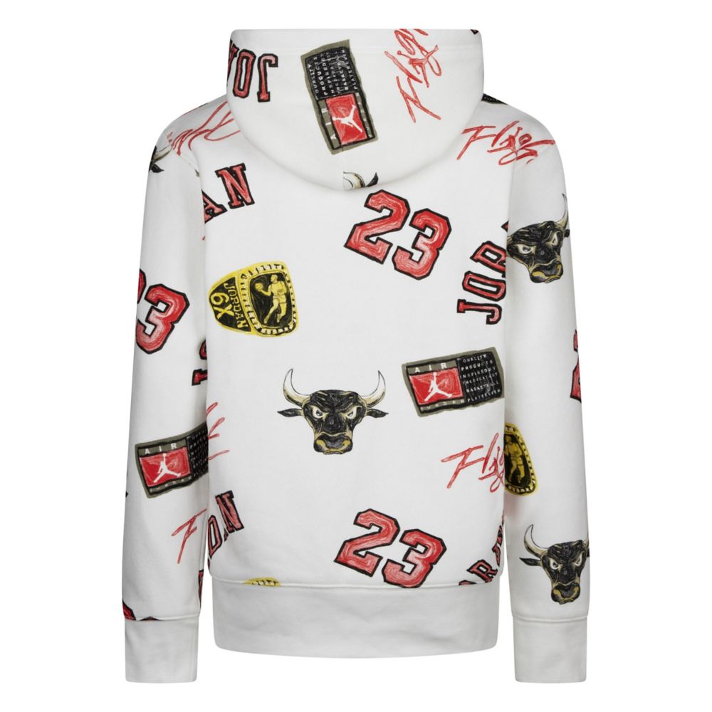 Mj Essentials Printed Pullover (Big Kid)