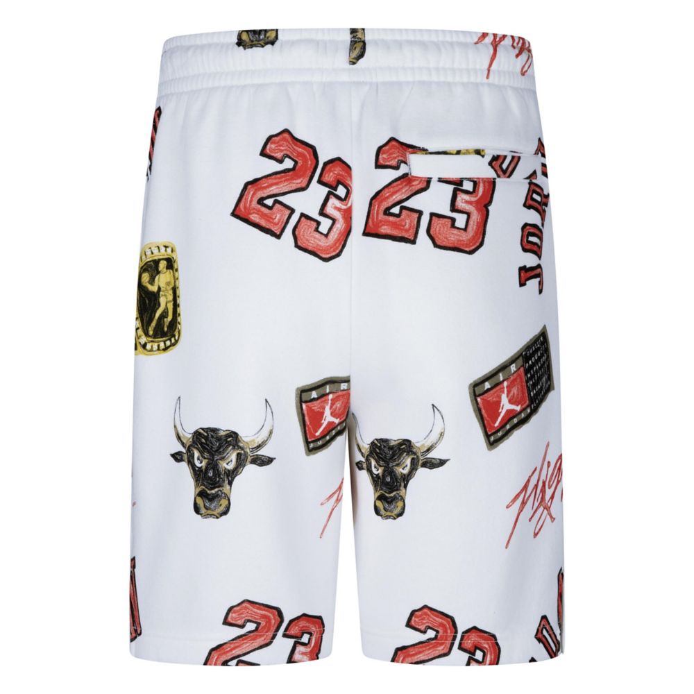 Mj Essentials Printed Shorts (Big Kid)