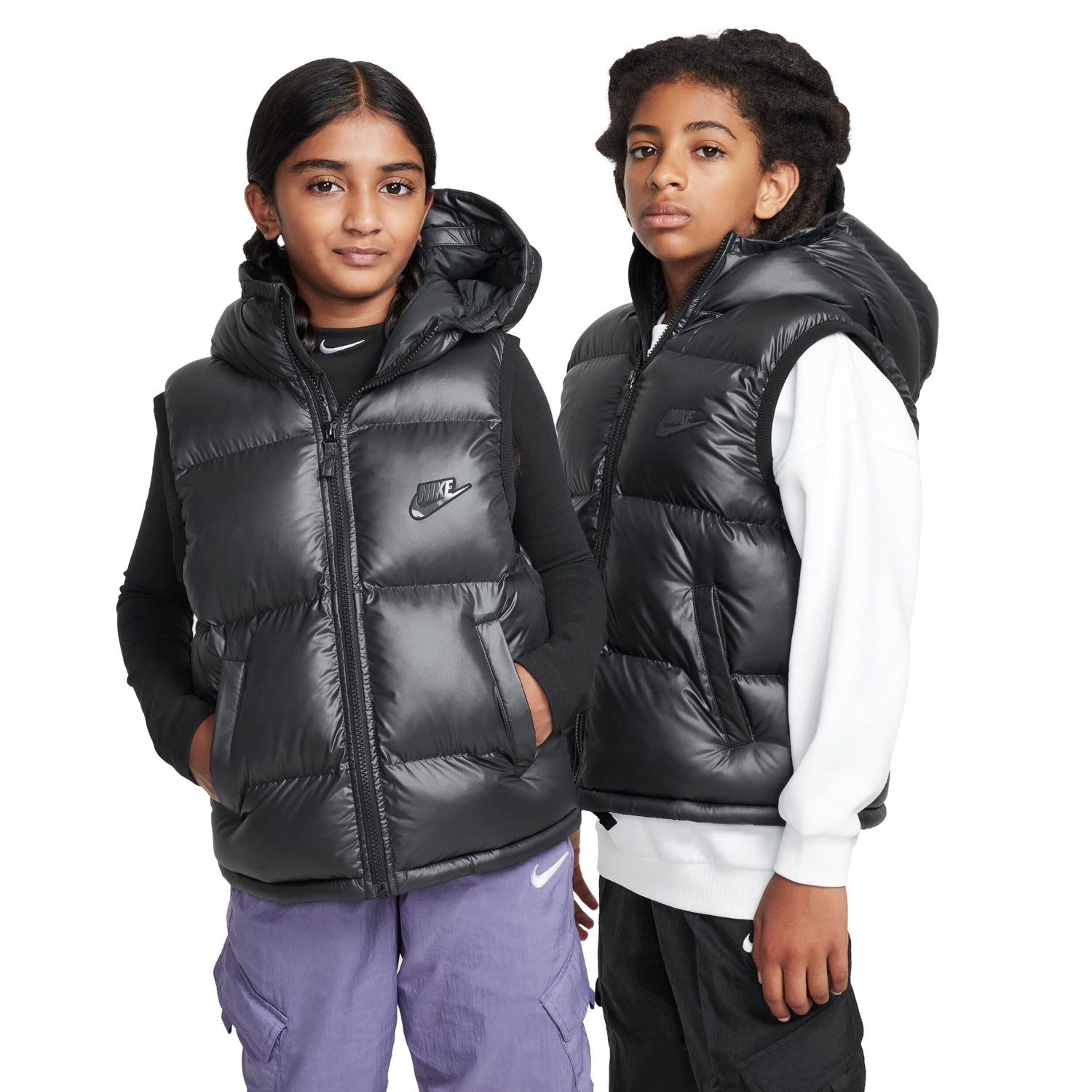 Nsw Heavyweight Therma-Fit Hooded Vest (Big Kid)