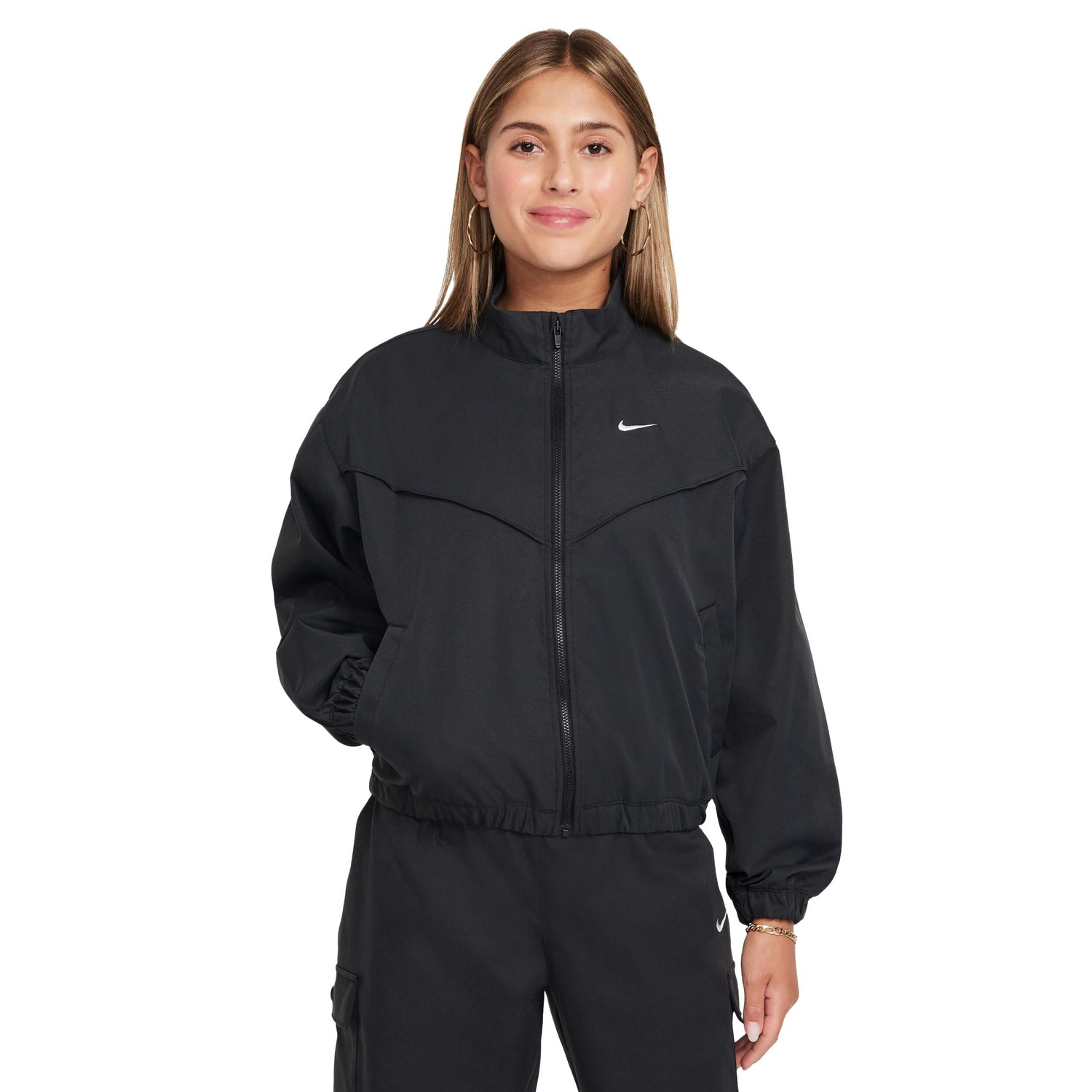 Sportswear Oversized Lightweight Jacket (Big Kid)