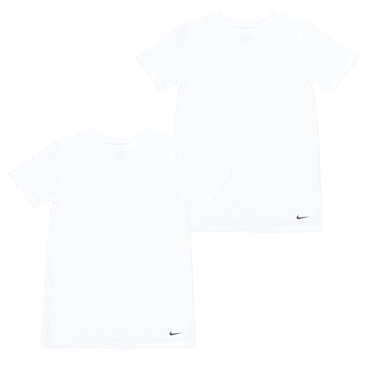 Crew Neck Undershirt 2 Pack (Big Kid)