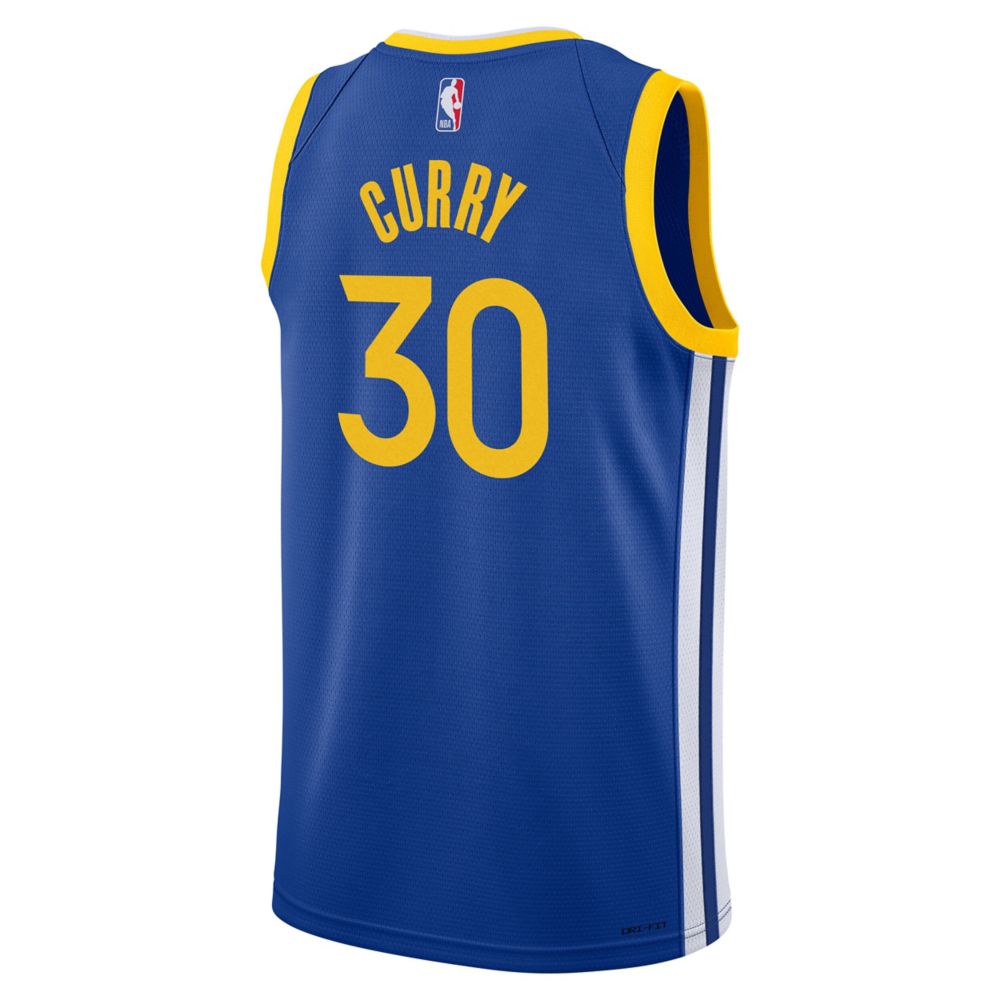 Golden State Warrior Curry Jersey (Big Kid)