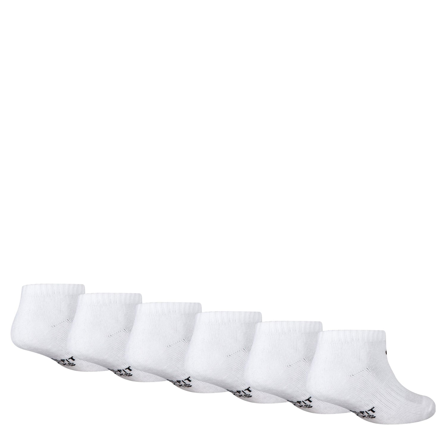 Everyday Plus Low Cut Socks 6 Pairs (5-7)