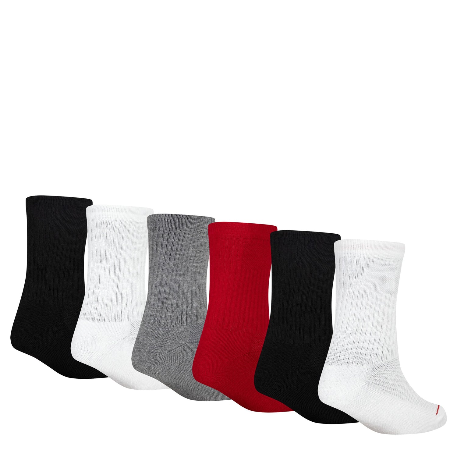 Legend 6 Pack Crew Sock (9-11)