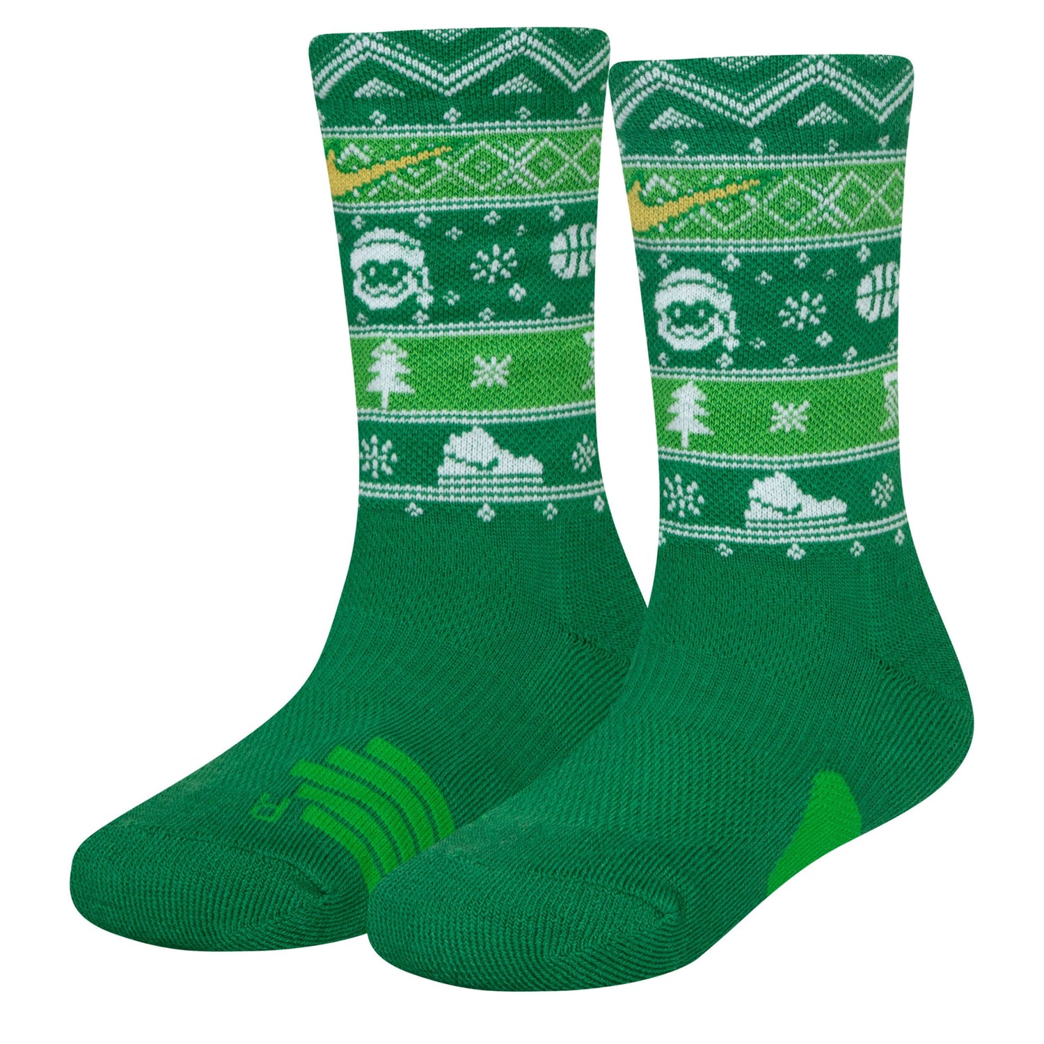 Holiday Elite Crew Sock (4-5)