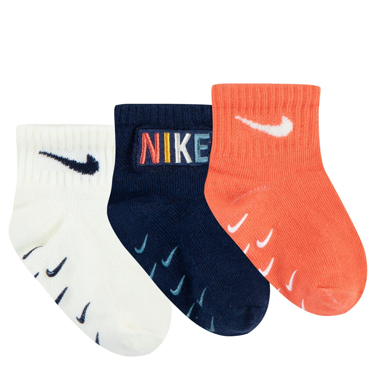 Powder Play 3Pk Ankle Sock (6-12)