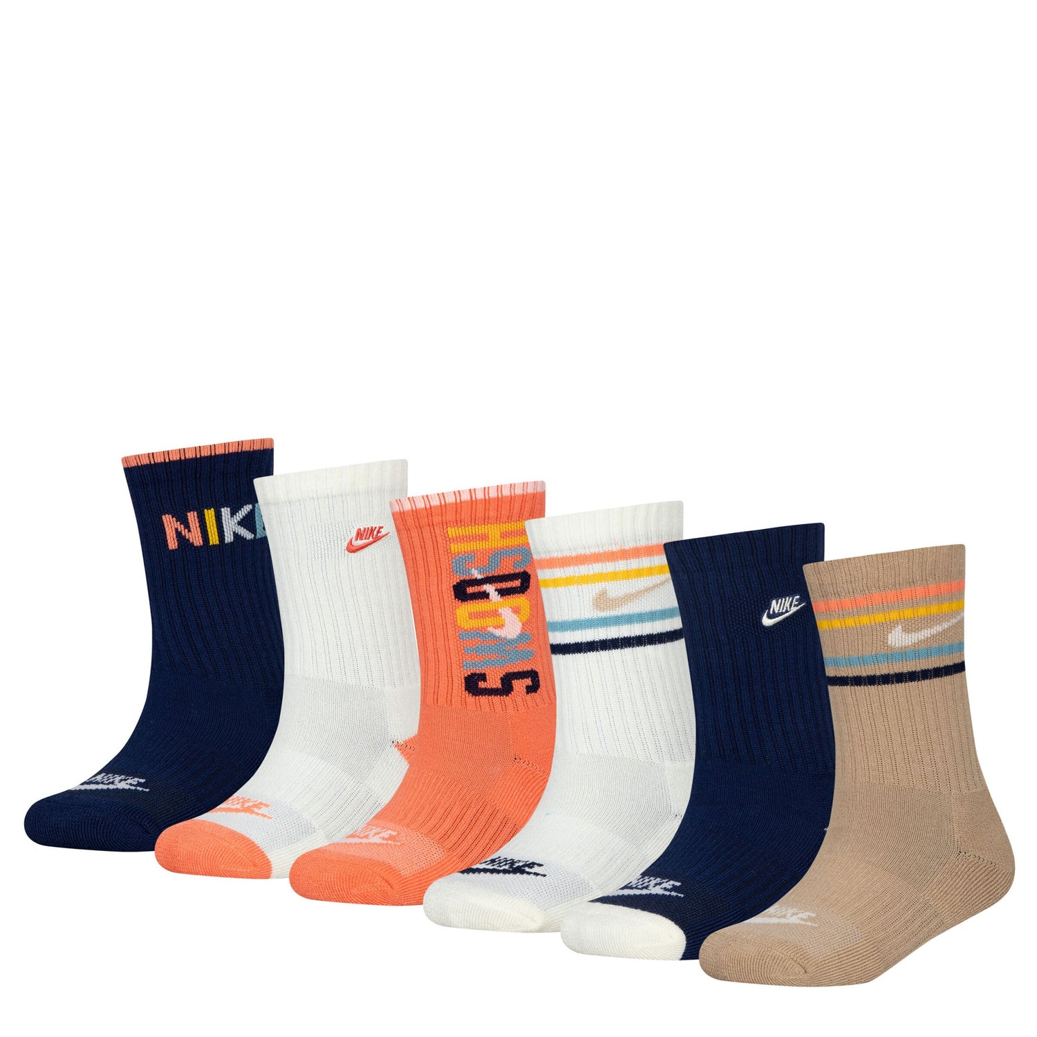 Powder Play Crew Sock (5-7)