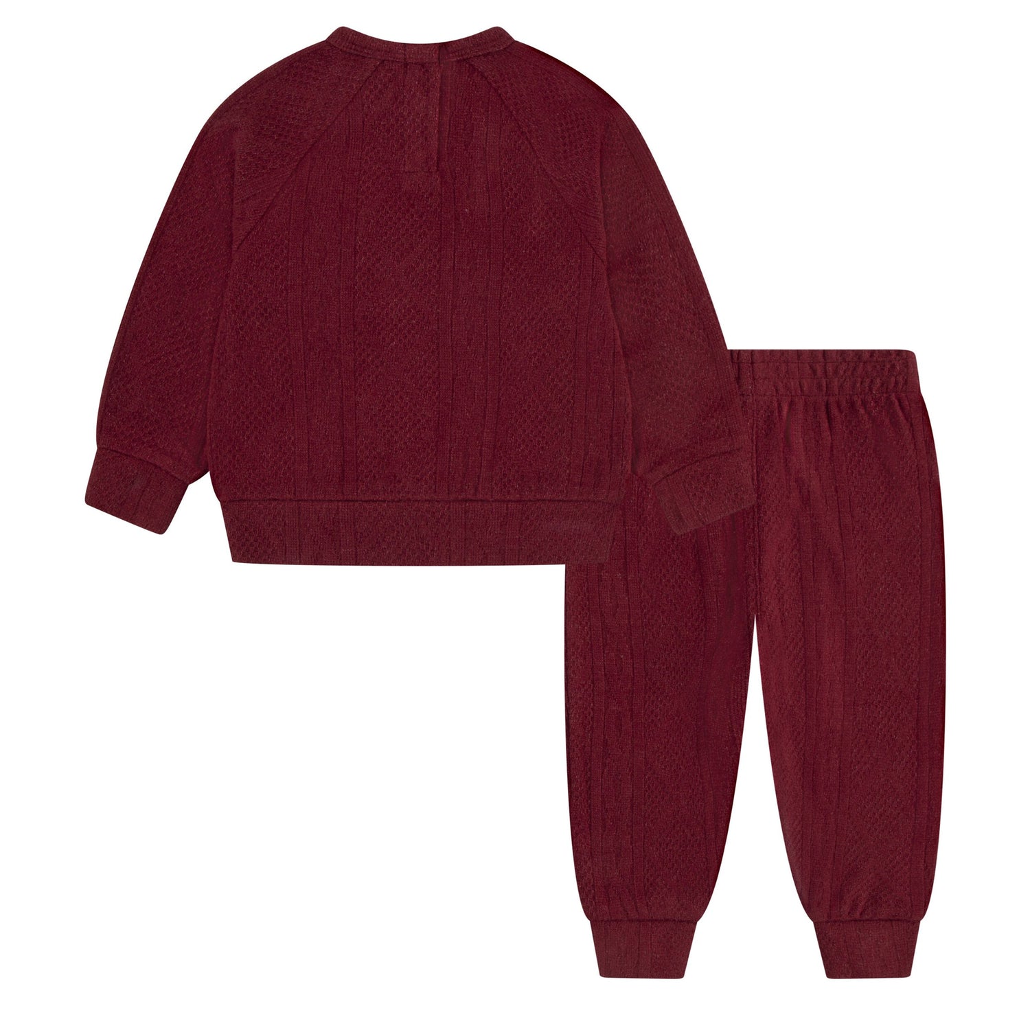 Sportswear Cable Knit Crew & Pants Set (Infant)