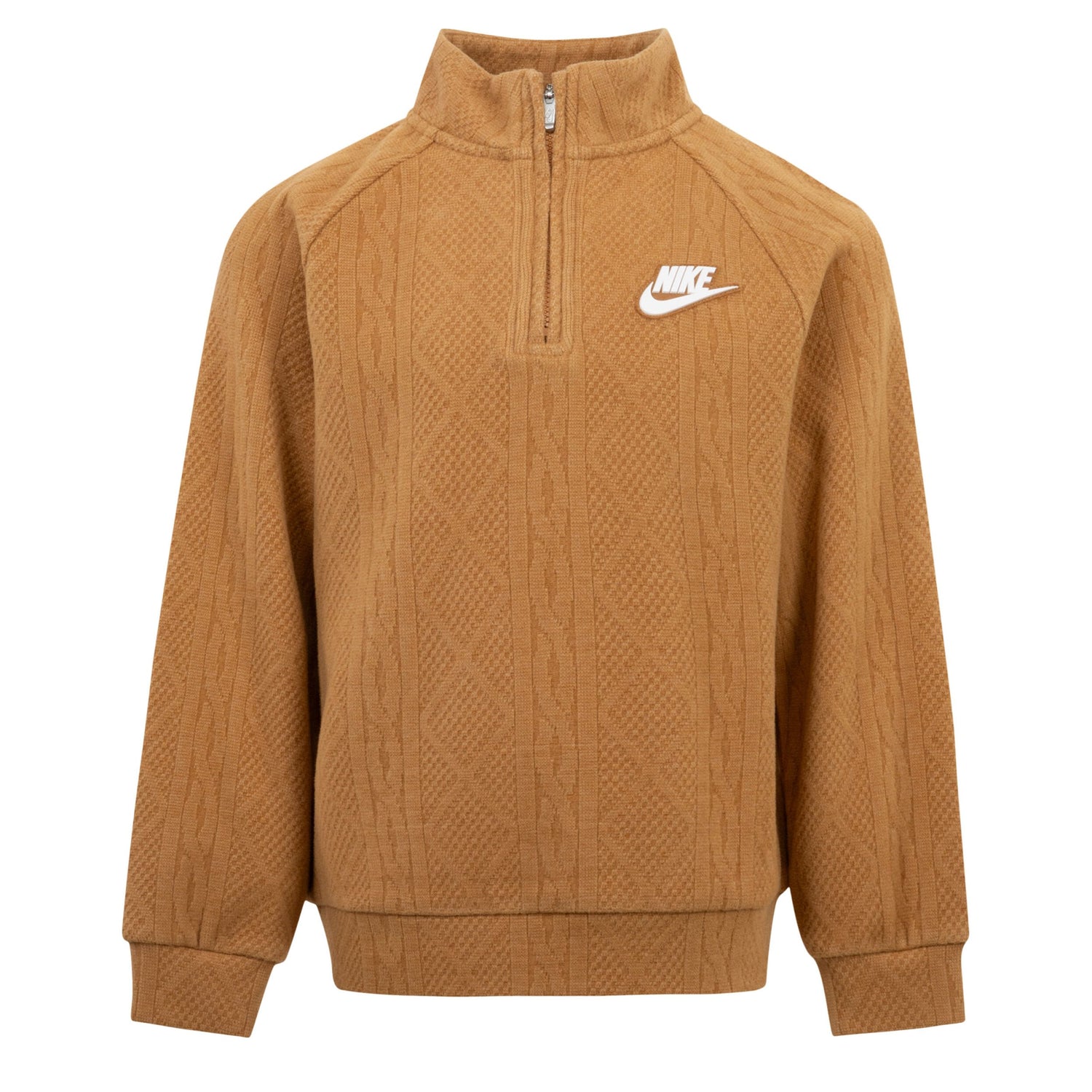 Sportswear Cable Knit Half-Zip (Little Kid)