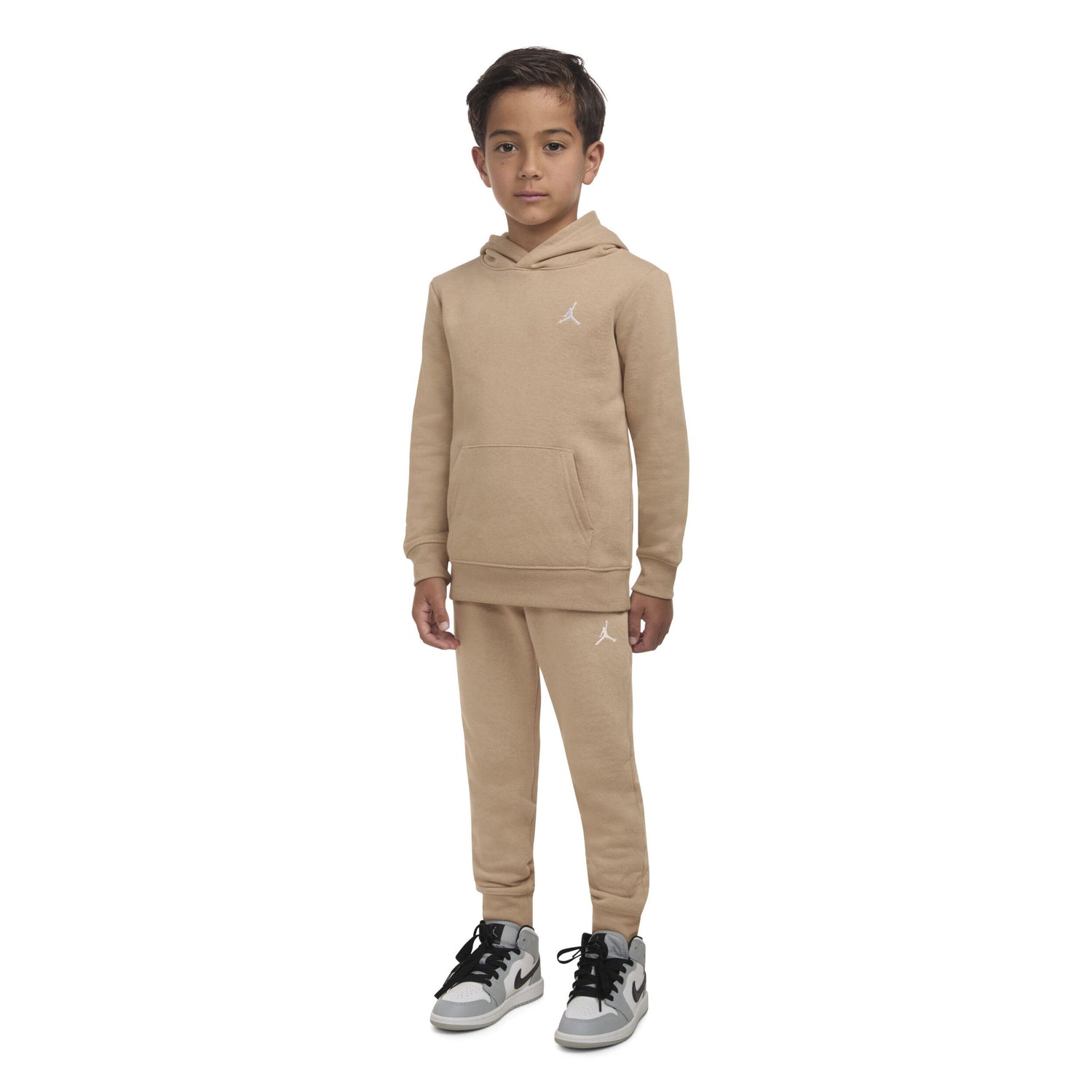 Monochrome Hoodie & Jogger Set (Little Kid)