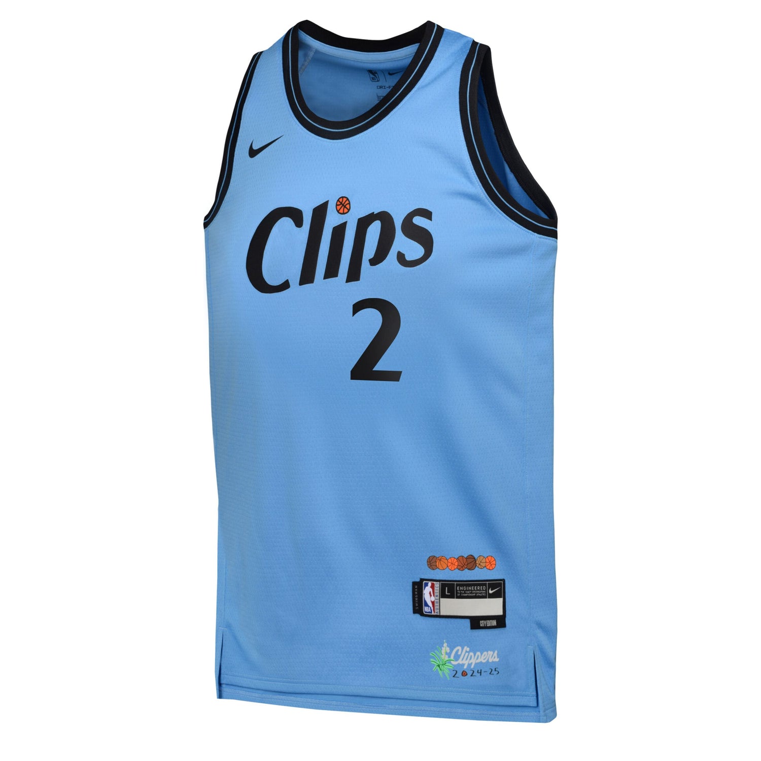 La Clippers Kawhi City Edition Jersey (Big Kid)