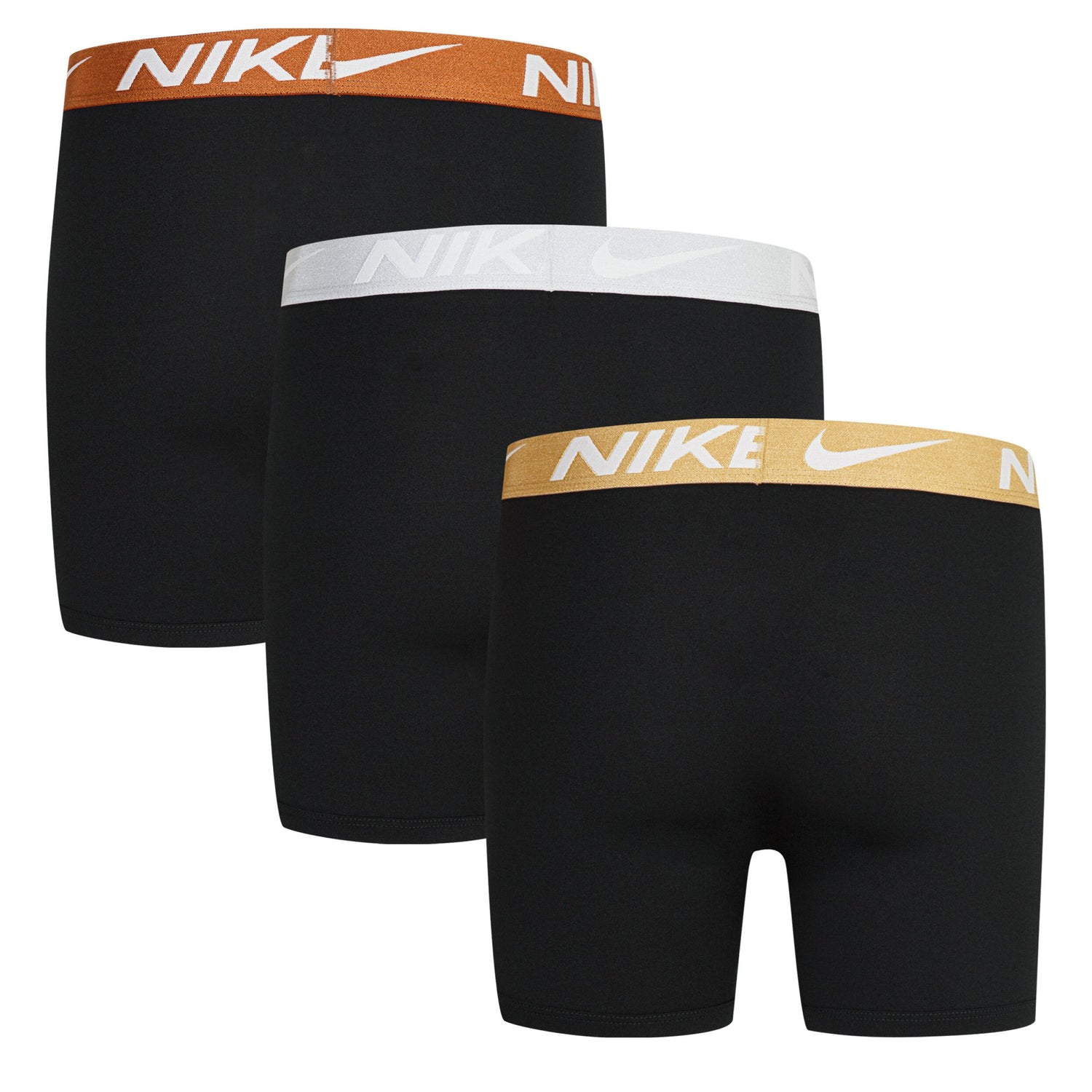 Metallic Boxer Briefs 3 Pack (Big Kid)