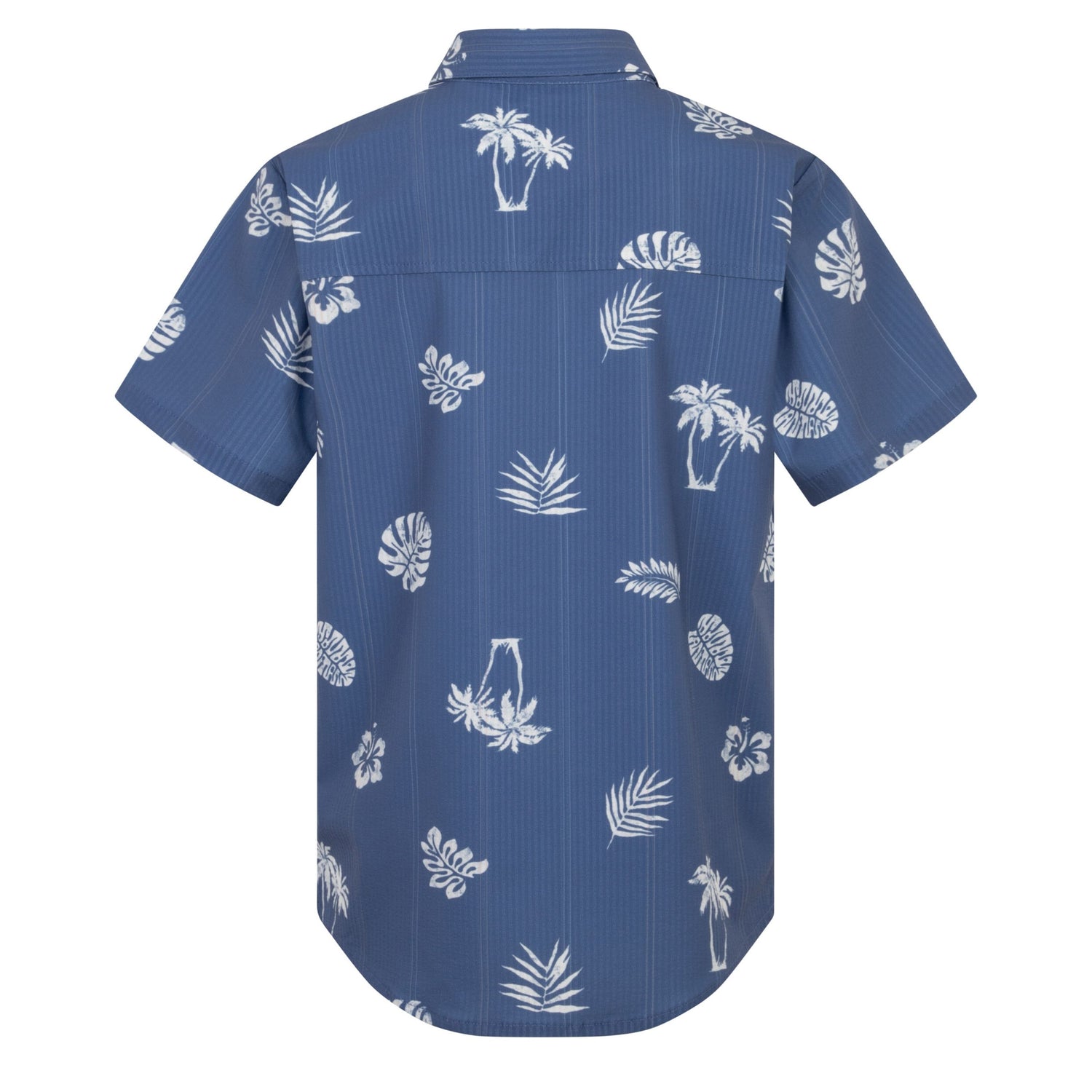 Printed Short Sleeve H20-Dri Woven Shirt (Big Kid)