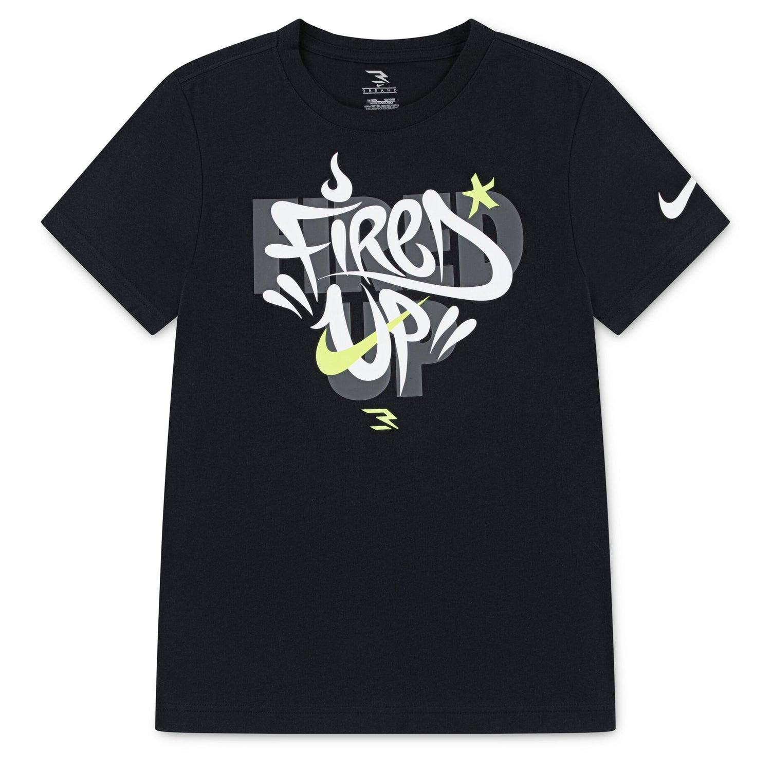 Fired Up Graffiti Tee (Big Kid)