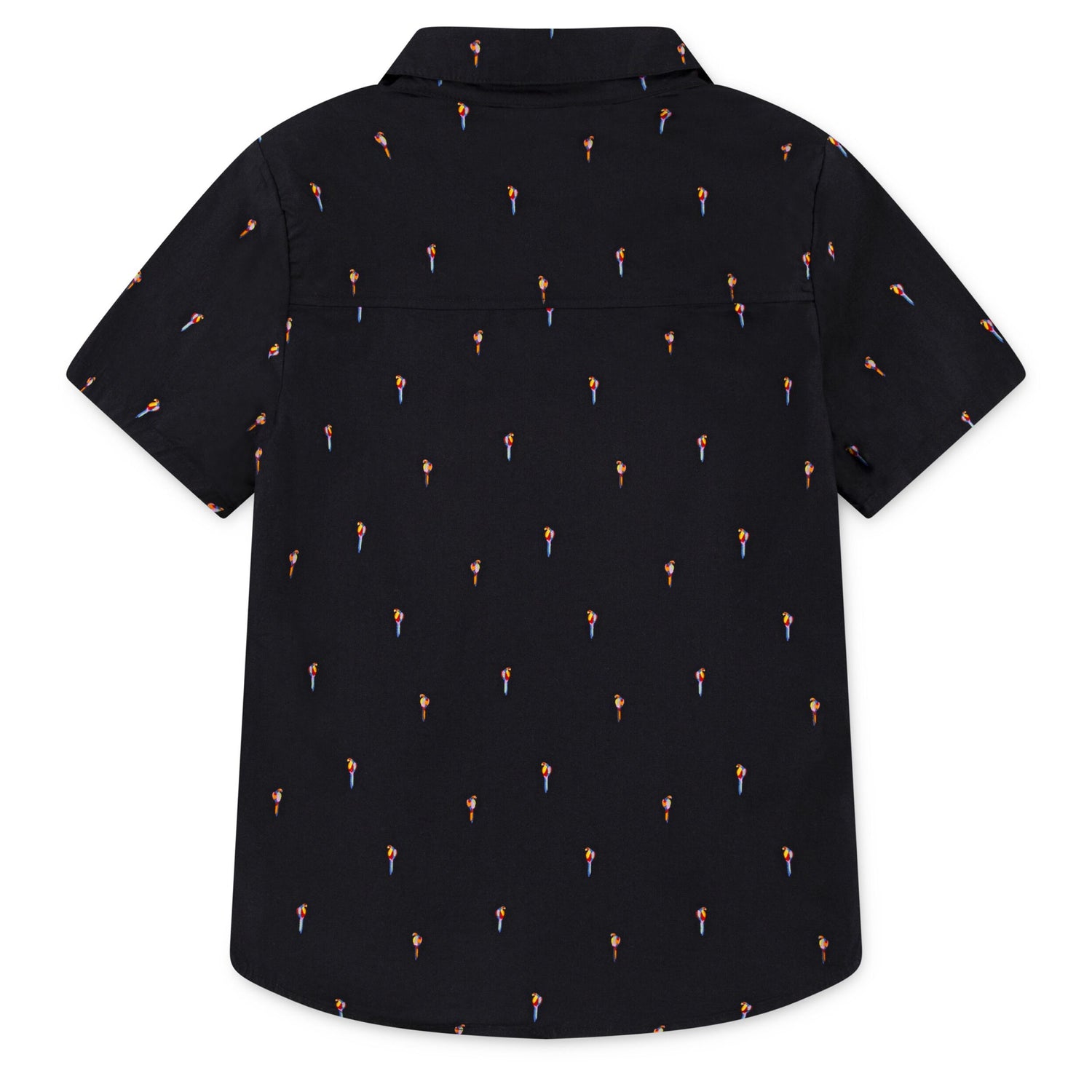 Printed Short Sleeve Woven Shirt (Big Kid)