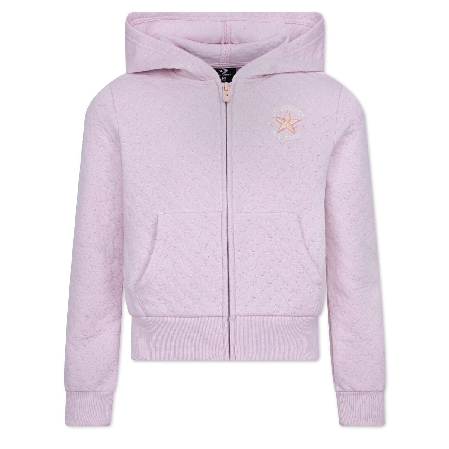 Star Pointelle Full-Zip Hoodie (Big Kid)