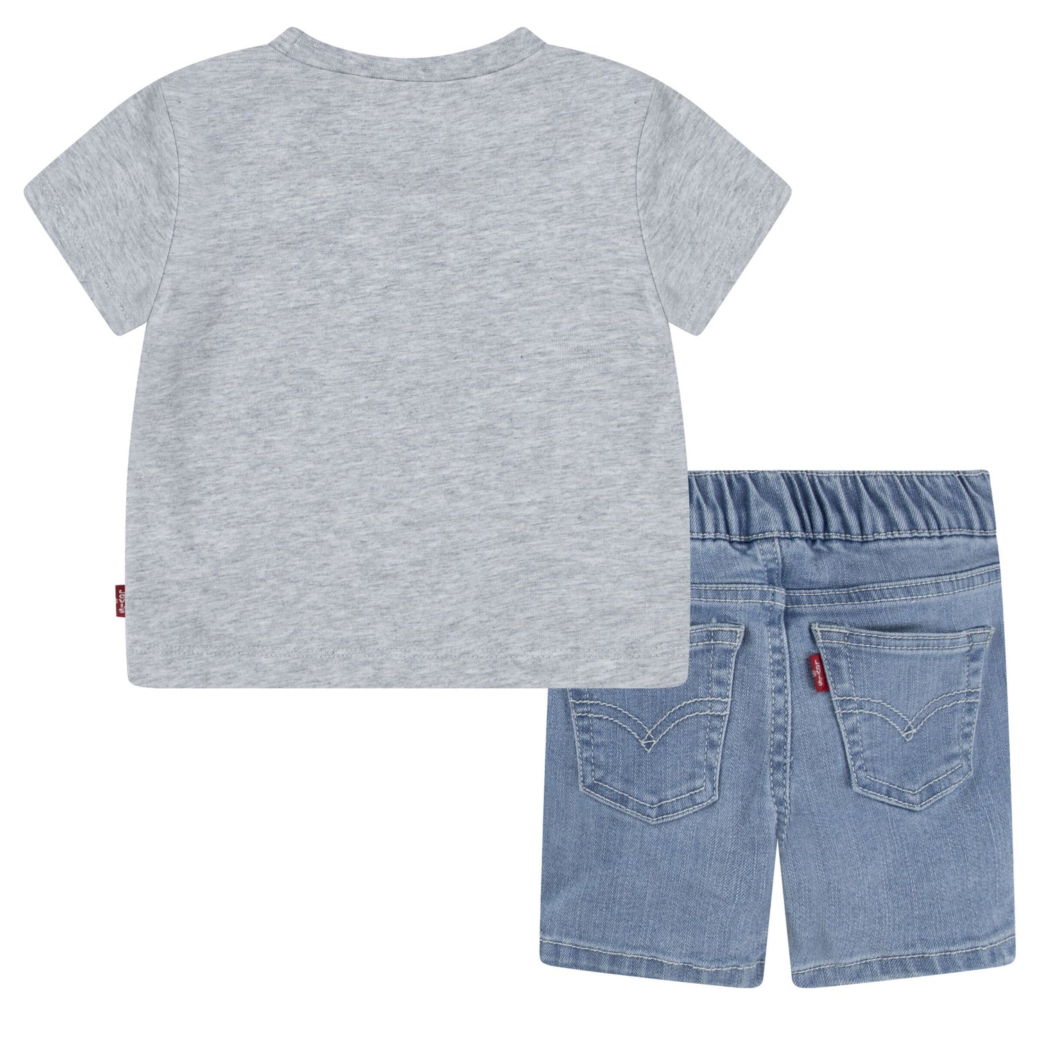 Anchor Tee And Denim Shorts 2-Piece Set (Infant)