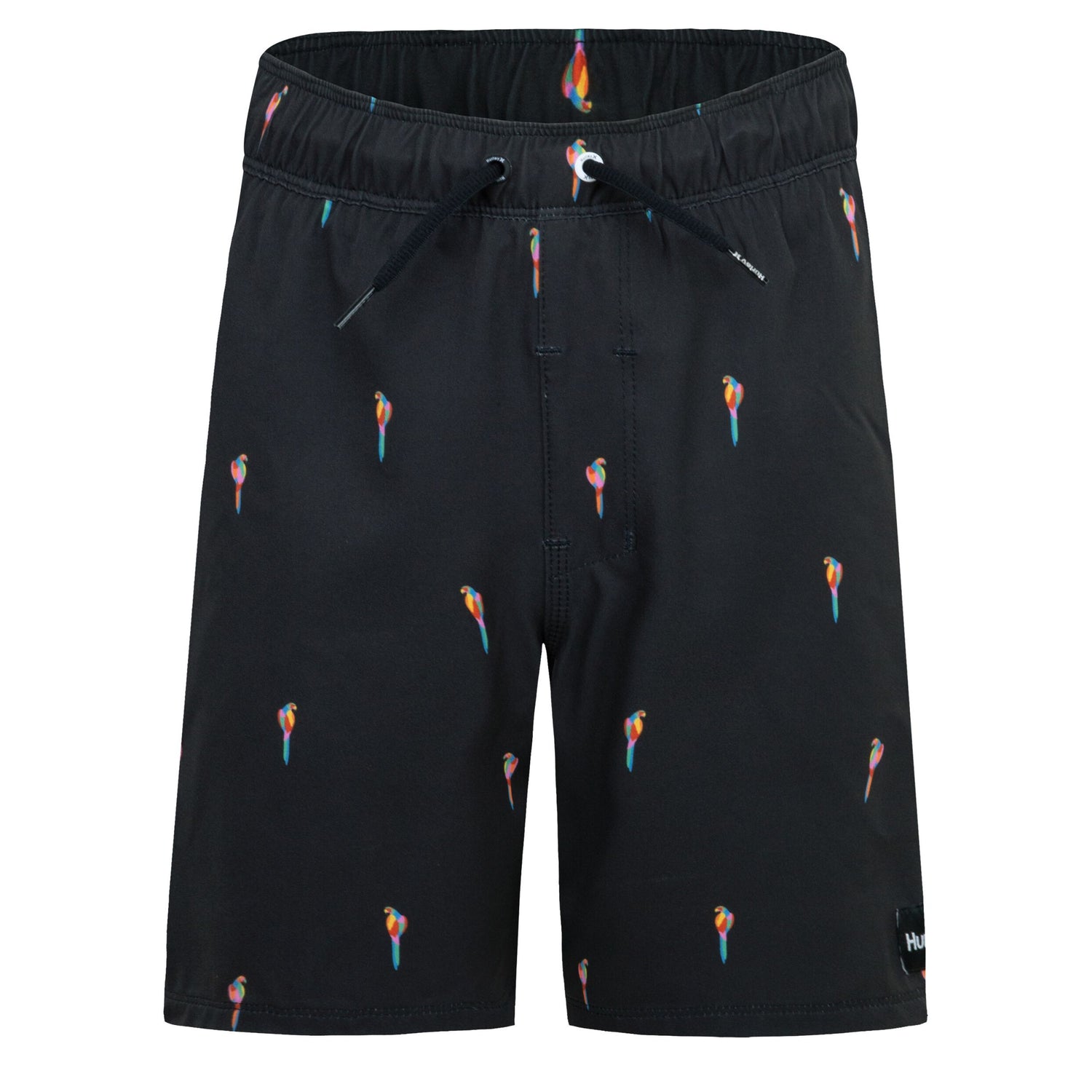 Ditsy Birds Board Shorts (Big Kid)