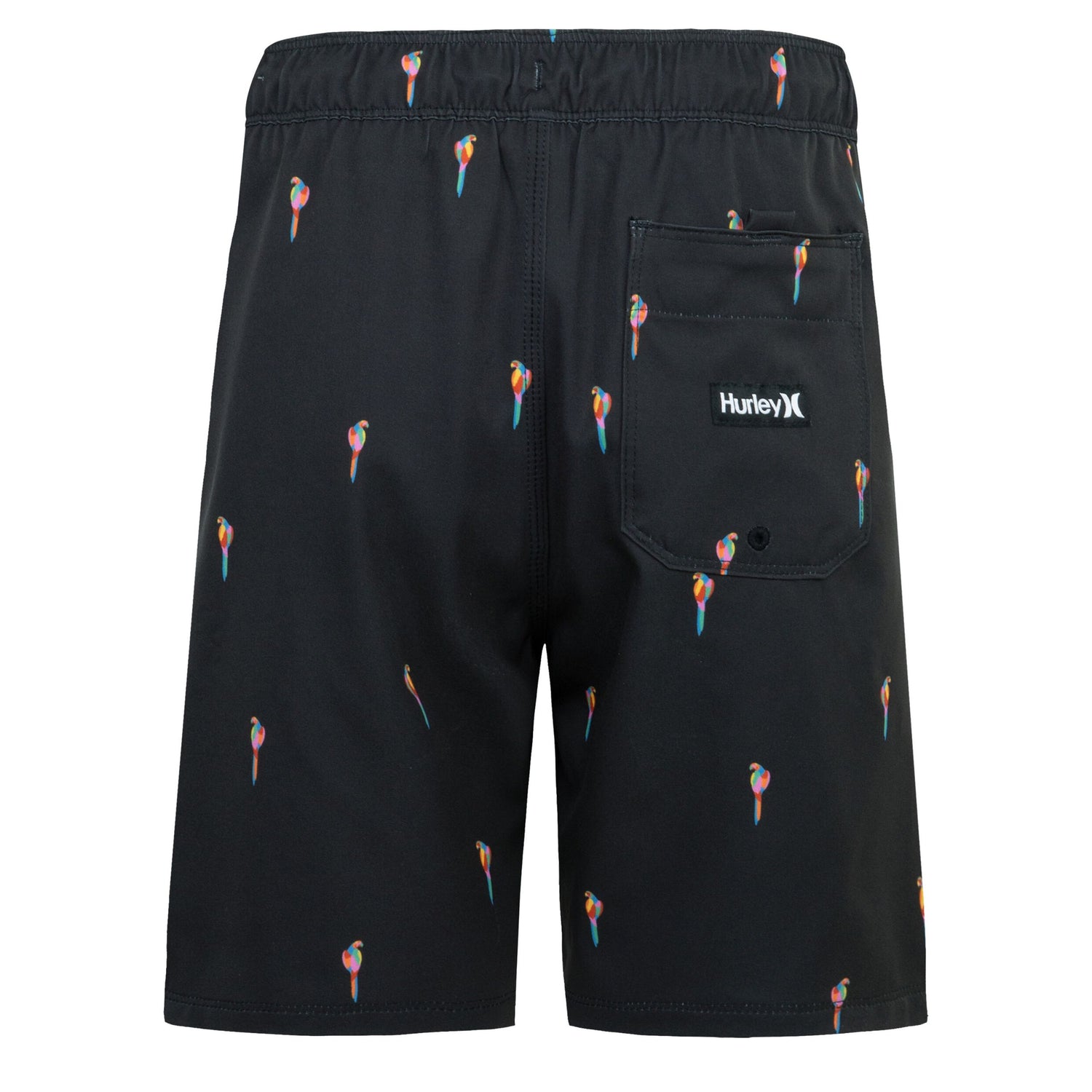 Ditsy Birds Board Shorts (Big Kid)