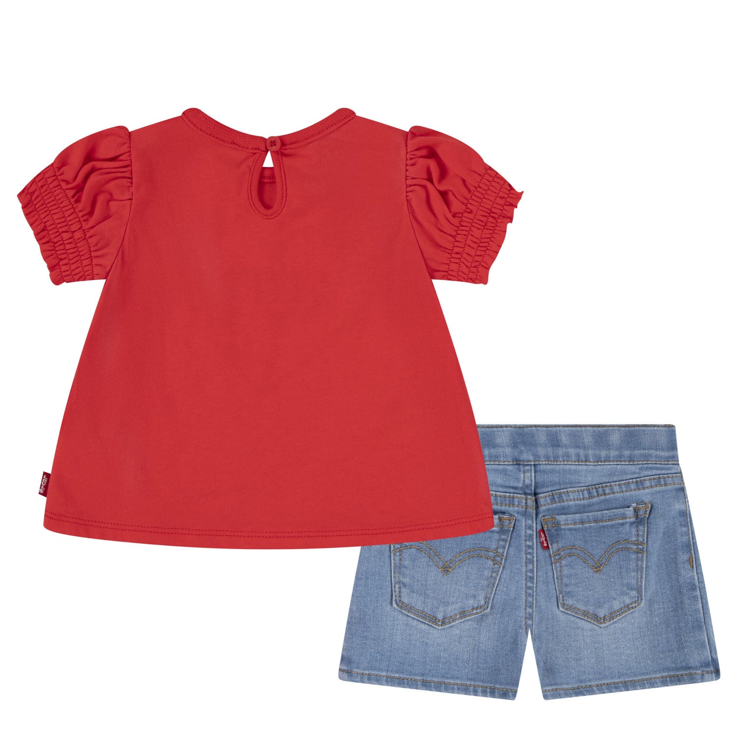 Heart Tee And Shorts 2-Piece Set (Toddler)