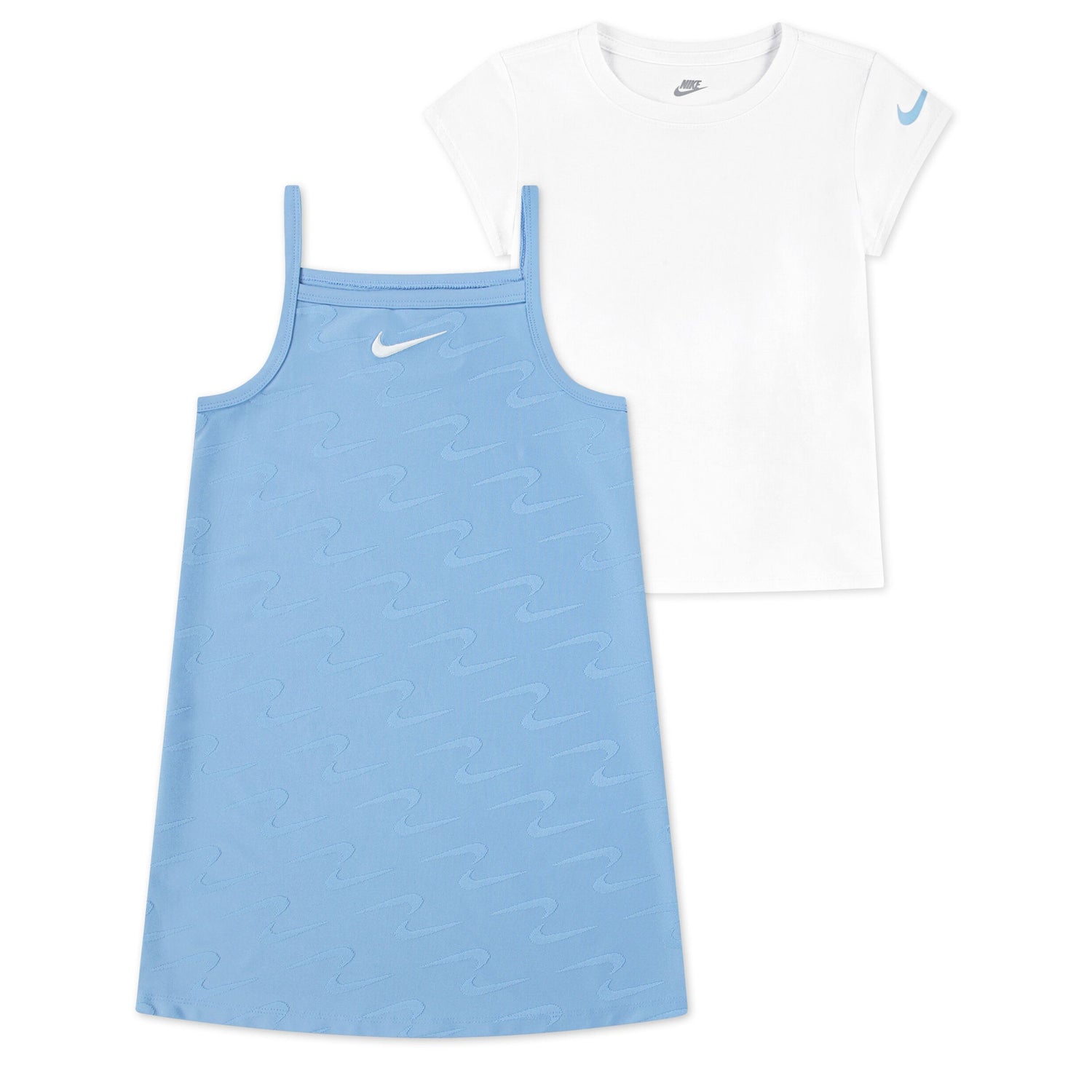 Swoosh Motion Dress And Tee Set (Little Kid)