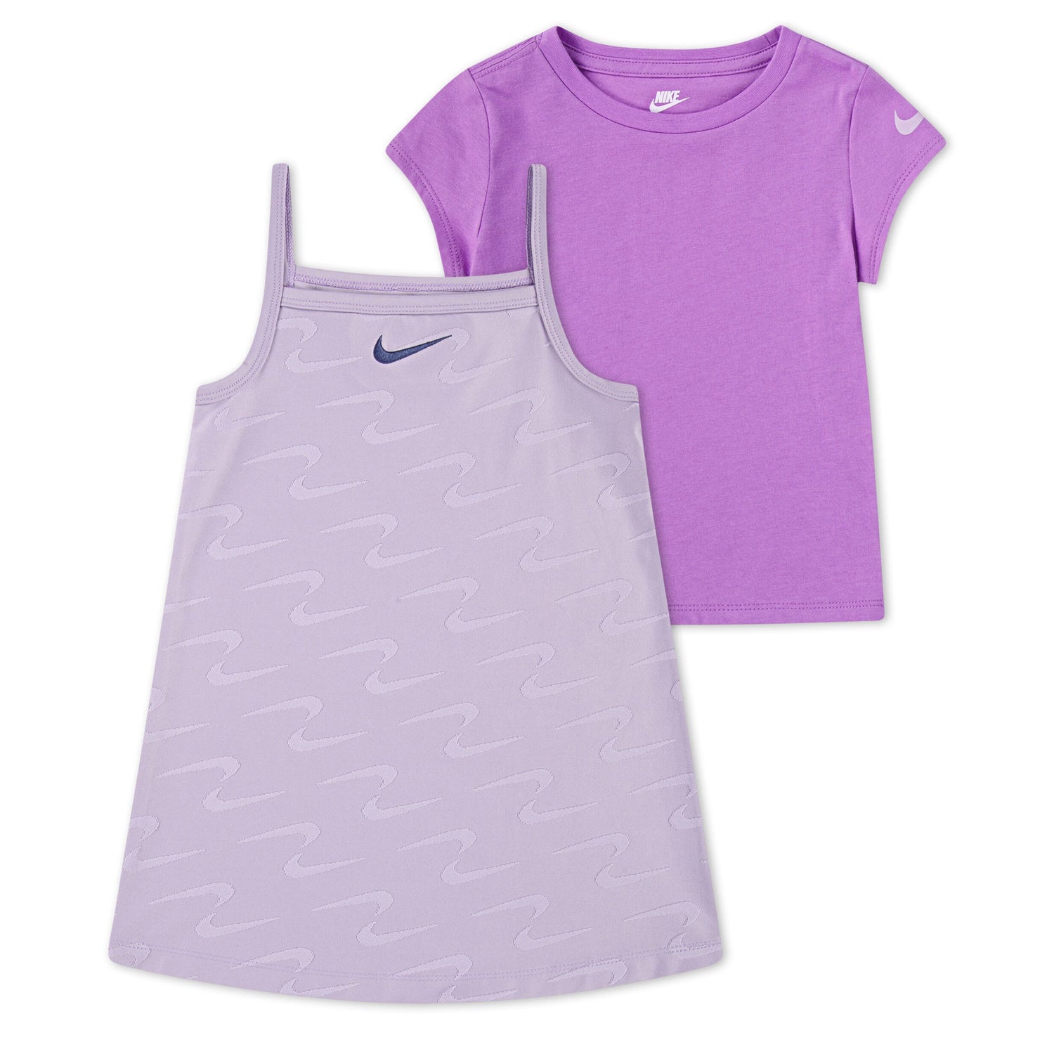 Swoosh Motion Dress And Tee Set (Toddler)