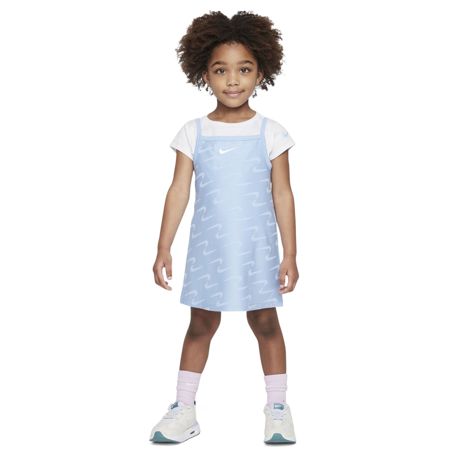 Swoosh Motion Dress And Tee Set (Toddler)