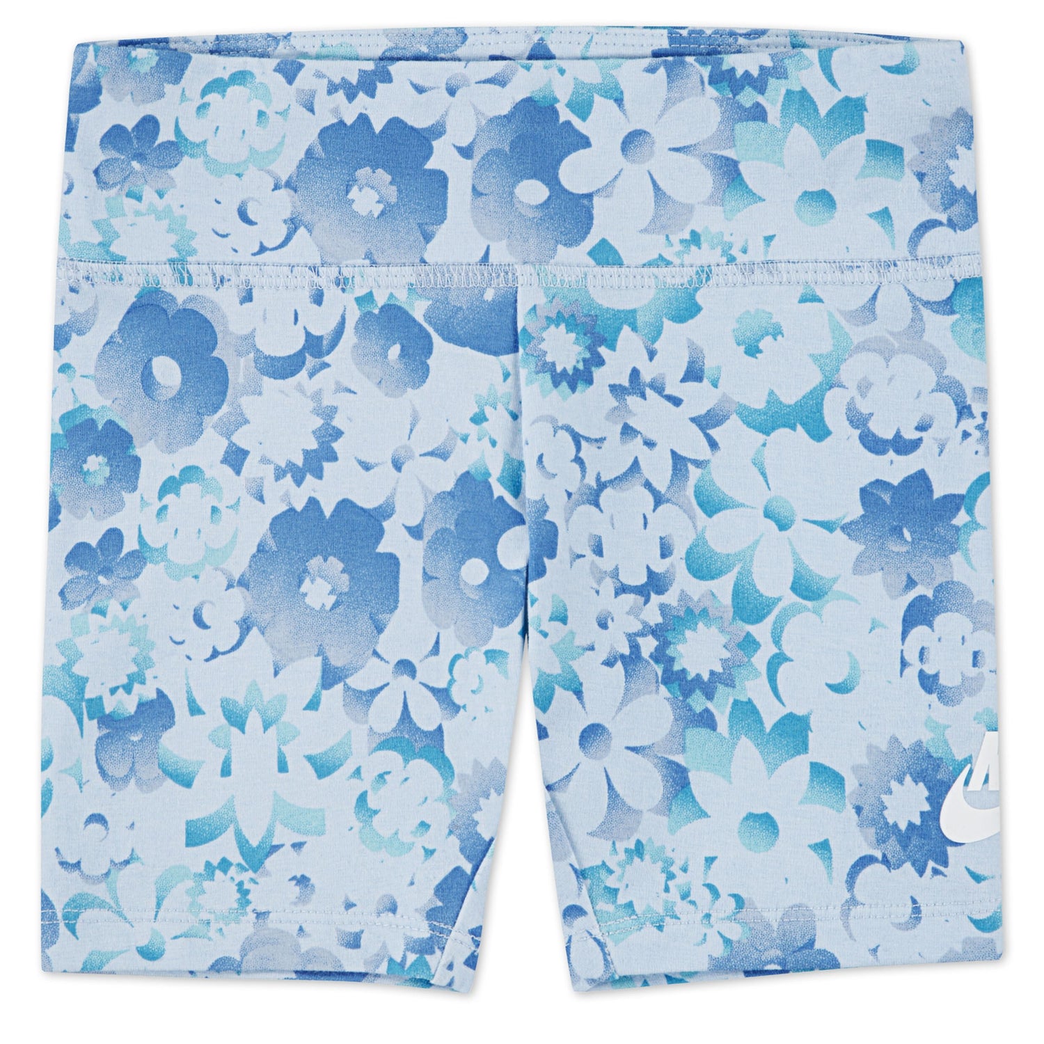 Flow-Ral All-Over Print Biker Shorts (Little Kid)